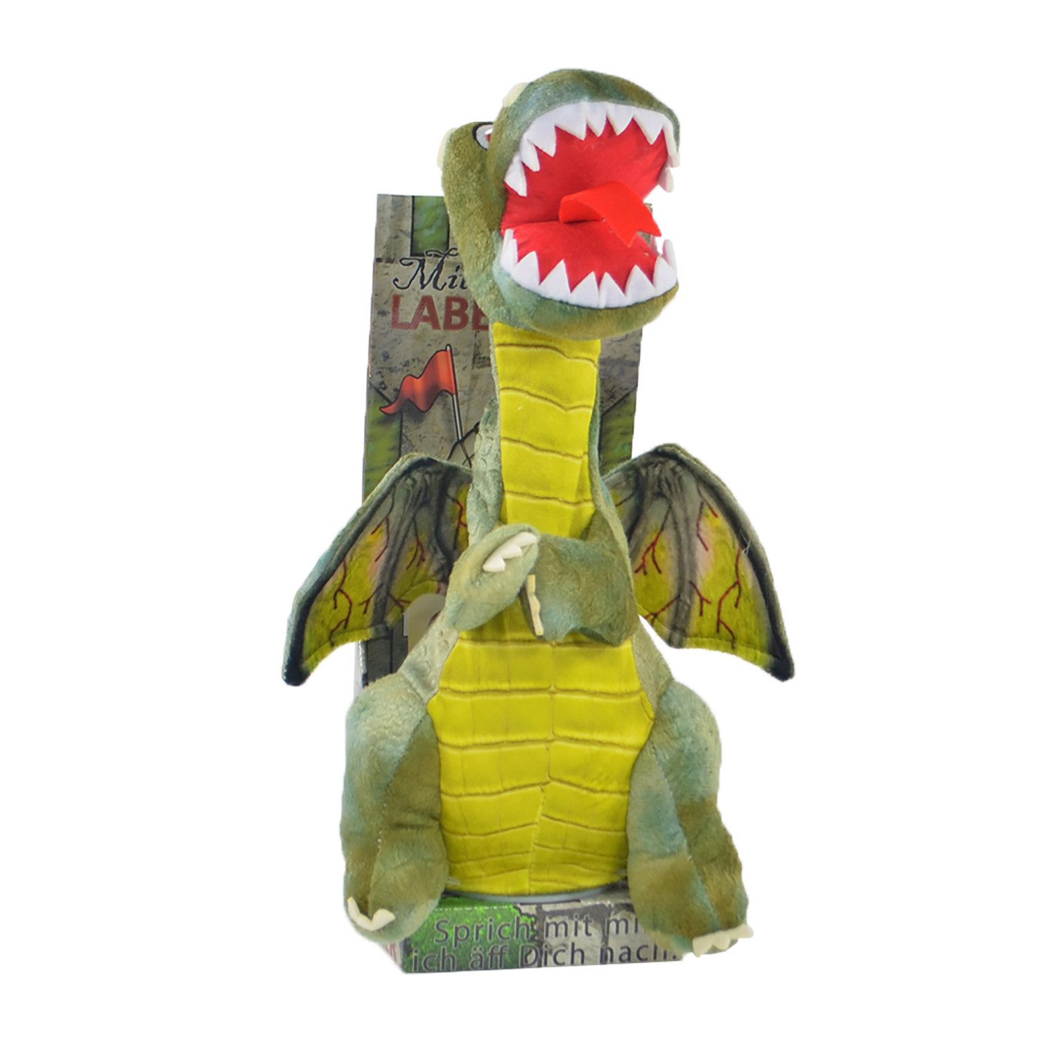 Kögler Plüschfigur Labertier Drache Zuko-31 cm-plappert günstig online kaufen