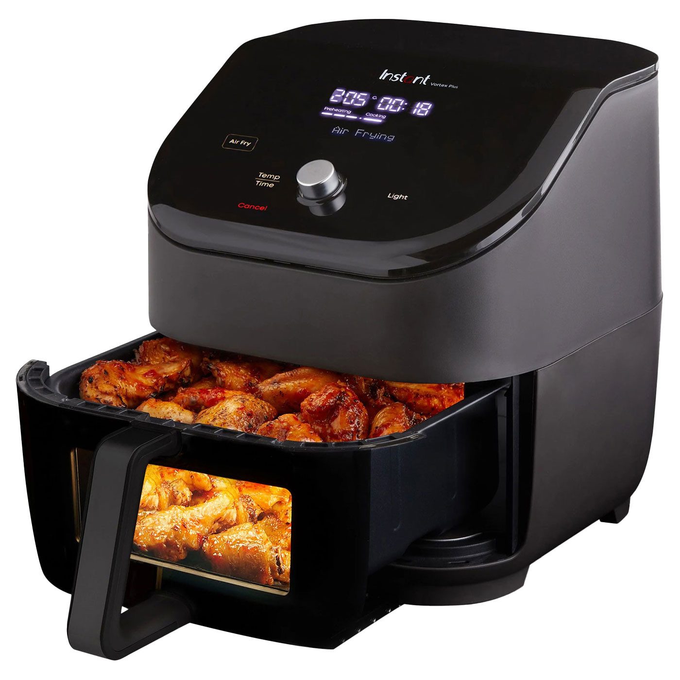 Heißluftfritteuse Vortex Plus 6in1 Airfryer mit Sichtfenster Touch-Display 5,7L