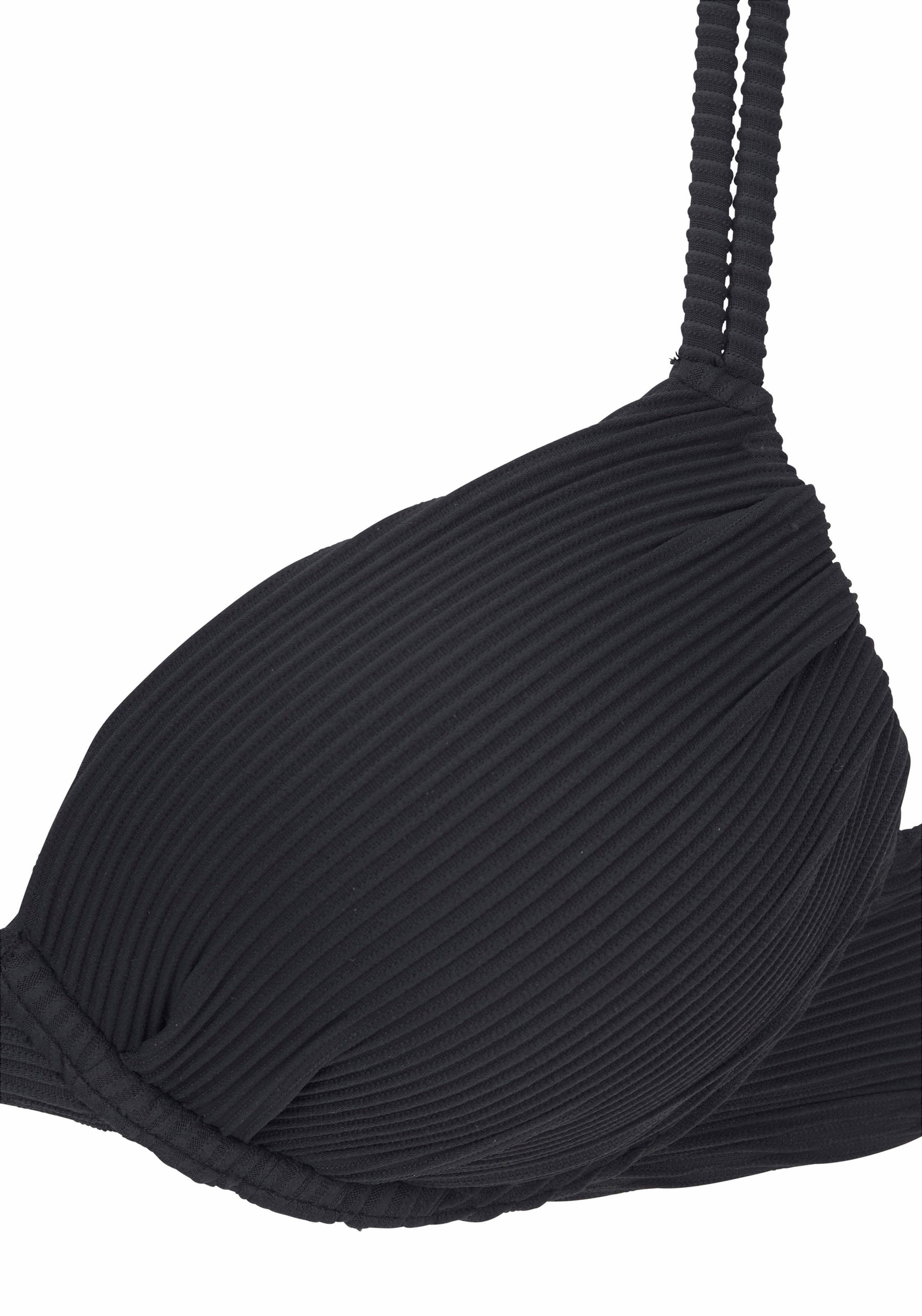Sunseeker Push-Up-Bikini-Top Fancy, aus eleganter Strukturware