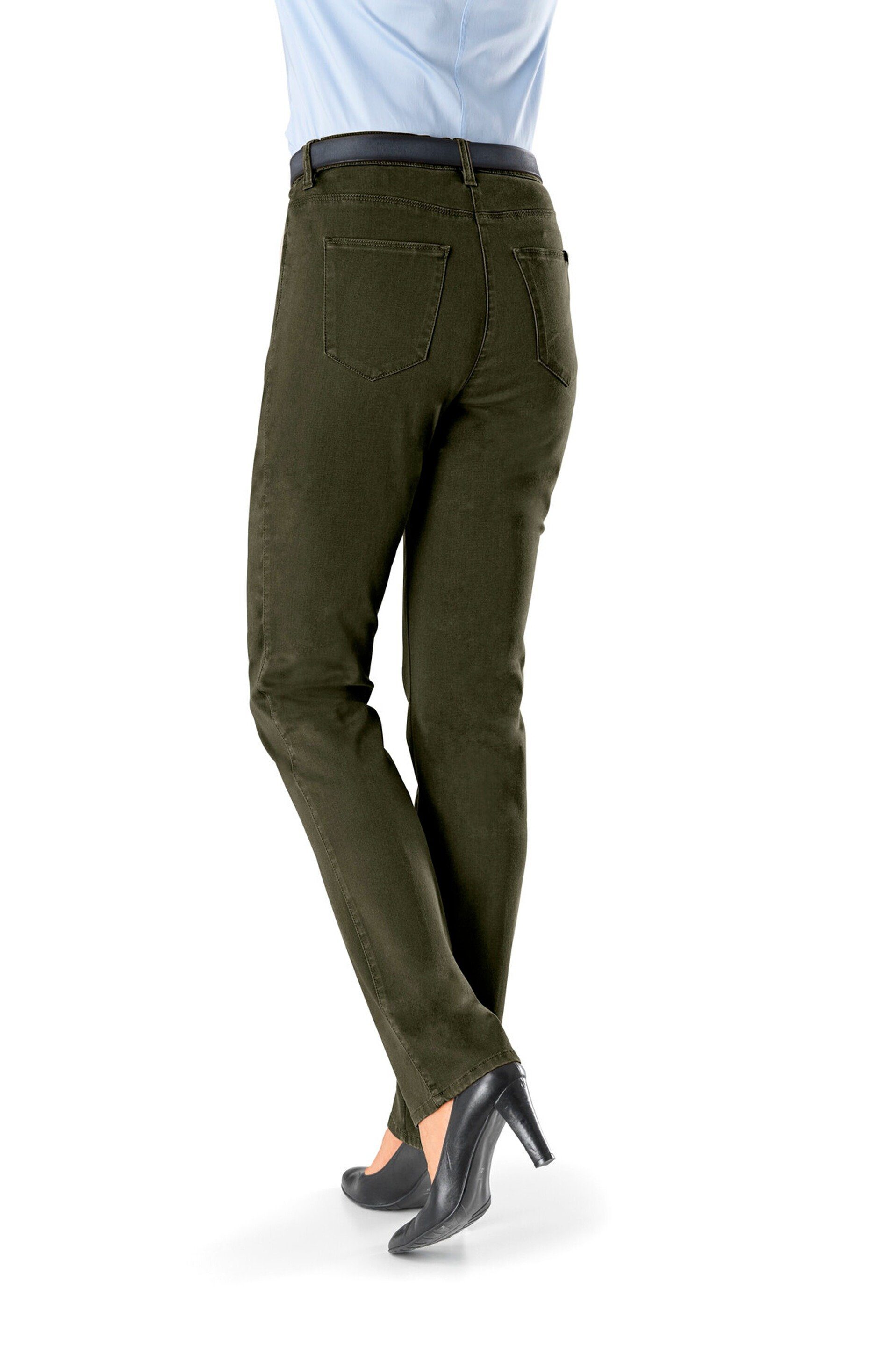Brax Stoffhose BRAX Winter-Baumwoll-Hose Carola khaki günstig online kaufen