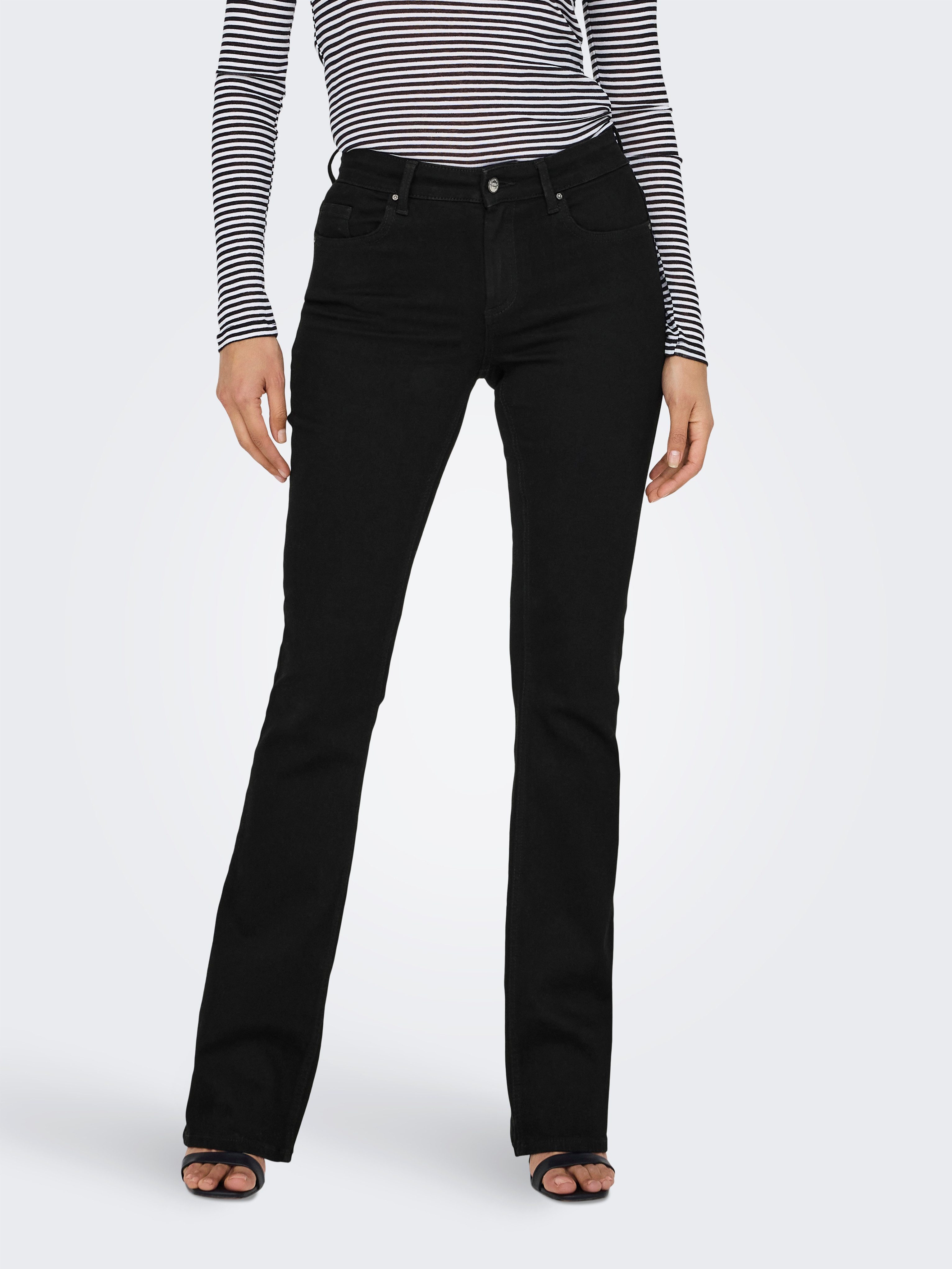 ONLY Bootcut-Jeans ONLBLUSH MID FLARED DNM günstig online kaufen