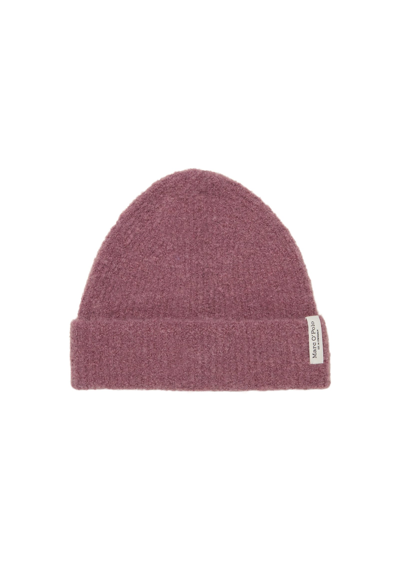 Marc O'Polo Flat Cap aus Schurwolle-Alpakawolle-Mix