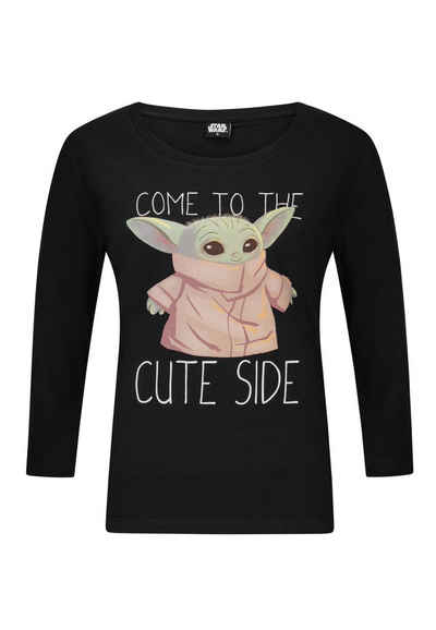 Star Wars T-Shirt »Yoda T-Shirt Damen Oberteil kurzarm Shirt«