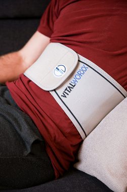 VITALWORXX Rücken Stützgürtel Soft - Rückengurt mit extra großem und stufenlosen Verstellbereich