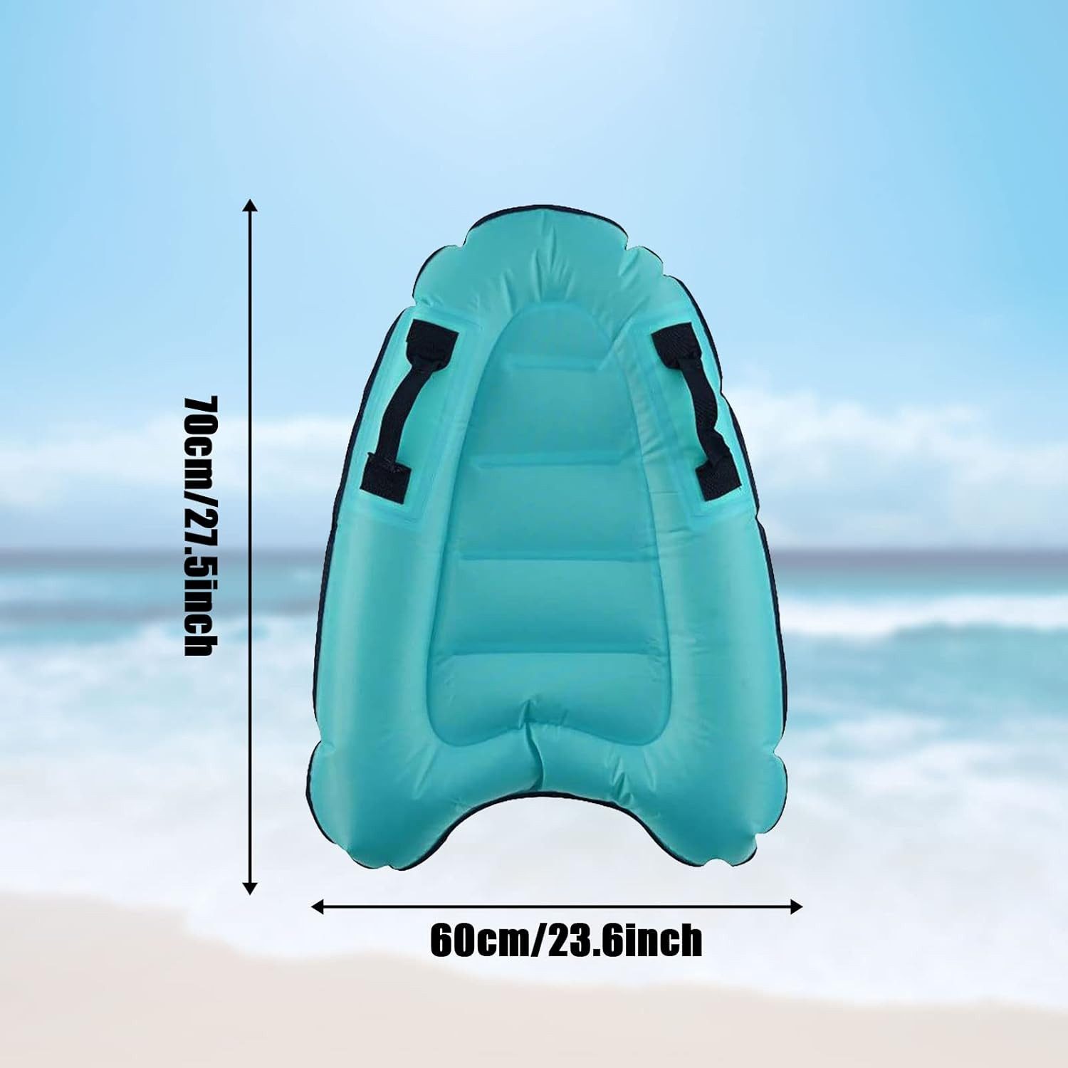FELIXLEO Inflatable SUP-Board Aufblasbares Bodyboard Kinder Erwachsene Pool Schwimmhilfe Tragbar., (1 tlg) – Bild 2 von 5