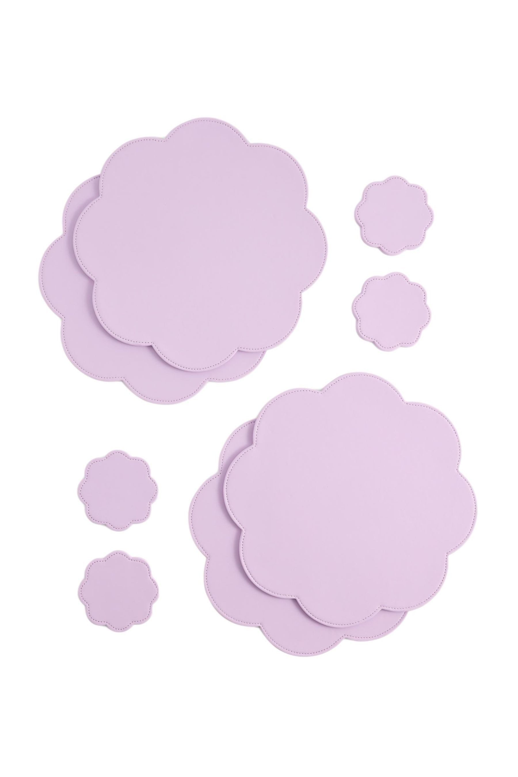 Next Platzset Platzsets und Untersetzer aus Kunstleder, 4er-Set, (1-St)