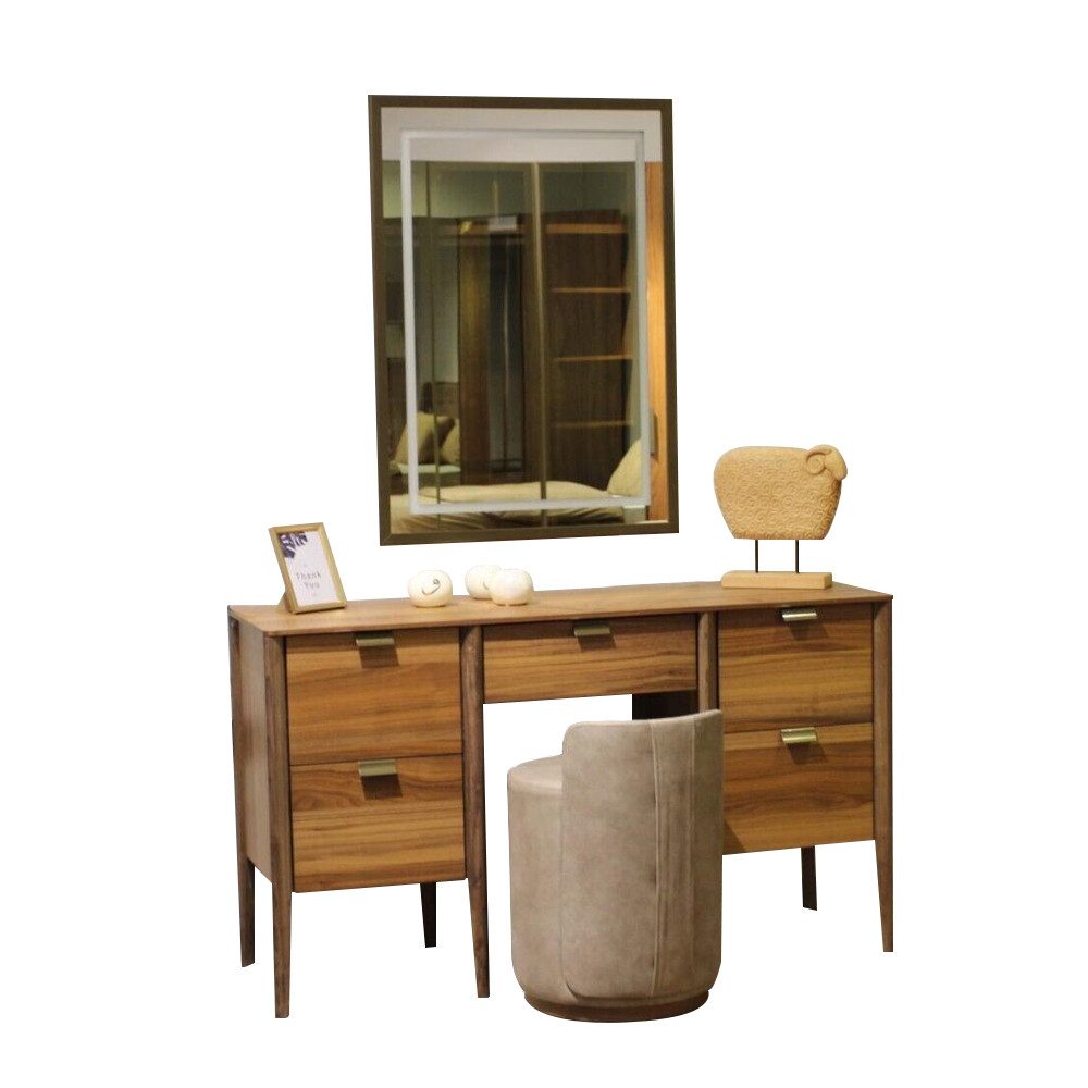 Schminktisch Luxus Möbel Design Schminktisch mit Spiegel Hocker
