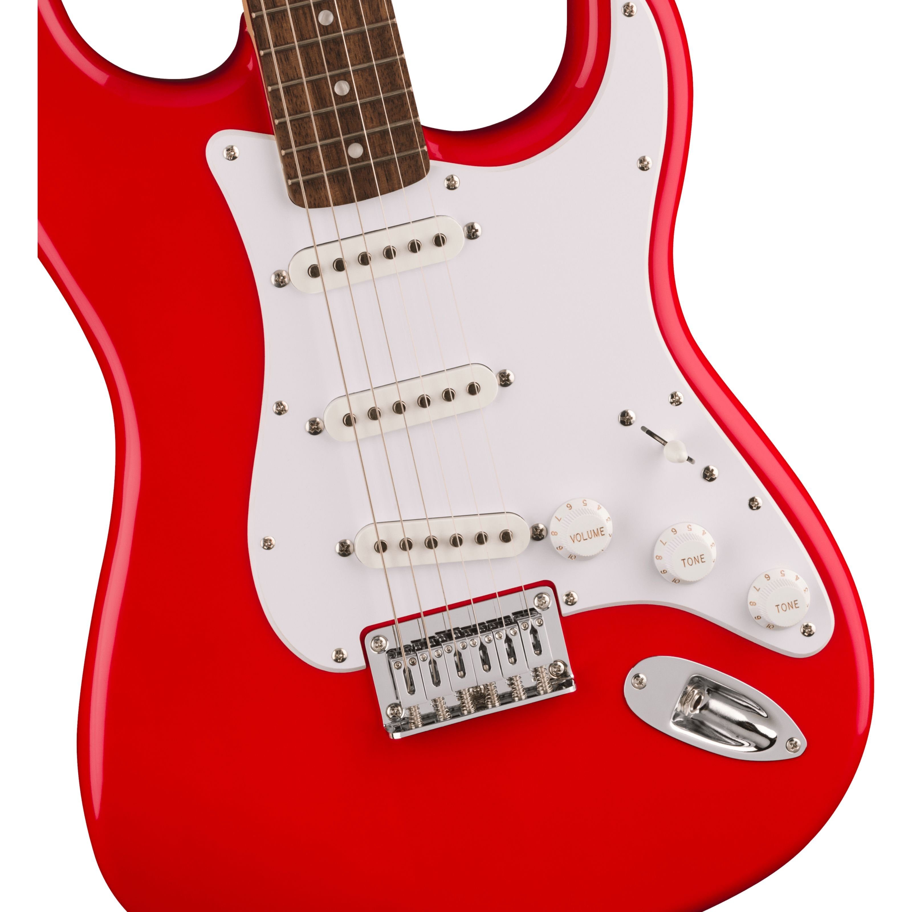 Squier E-Gitarre, E-Gitarren, ST-Modelle, Sonic Stratocaster HT IL Torino Red - E-Gitarre