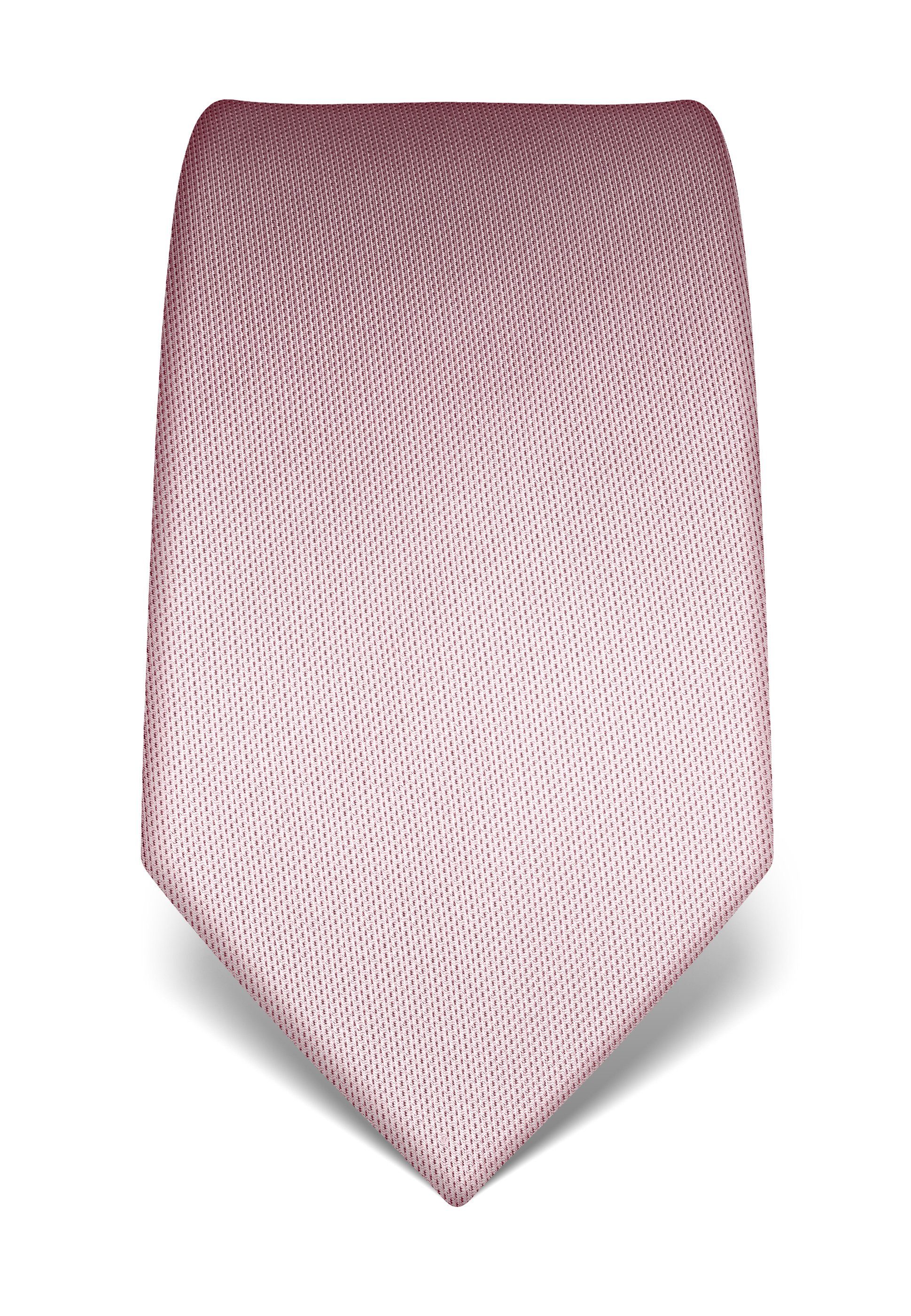 Vincenzo Boretti Krawatte strukturiert rosa