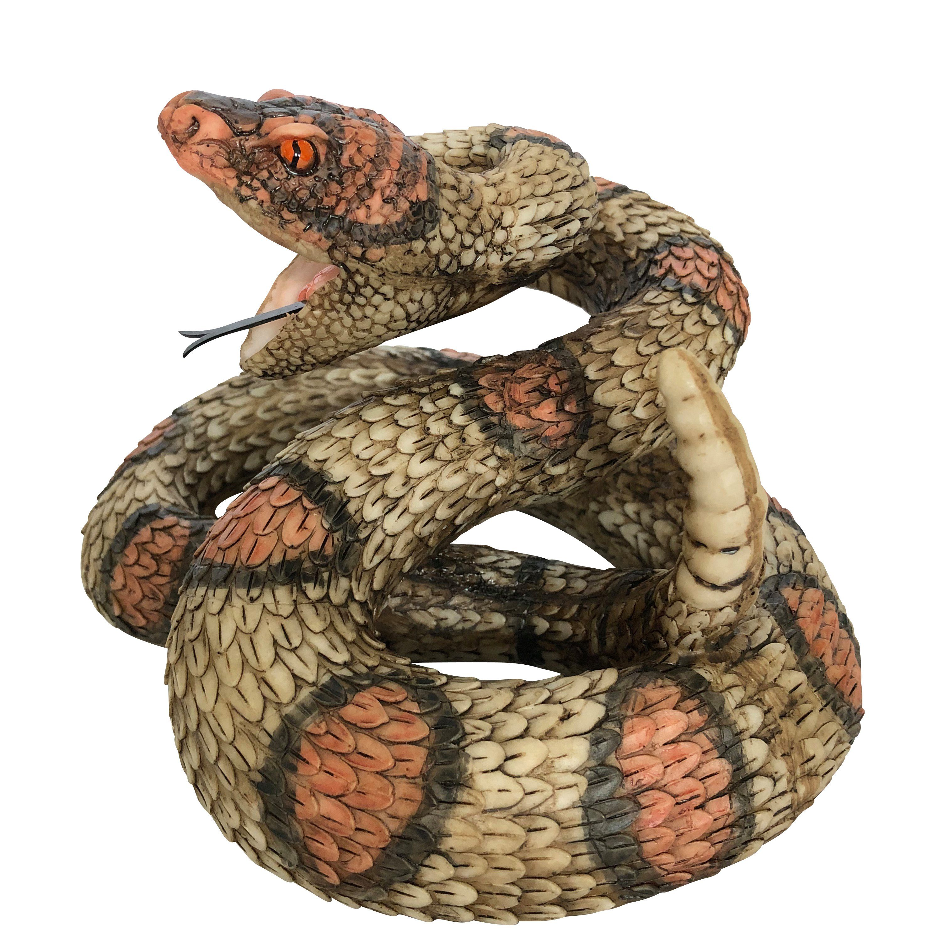 Online-Fuchs Gartenfigur Klapperschlange Reptil Schlange für günstig online kaufen