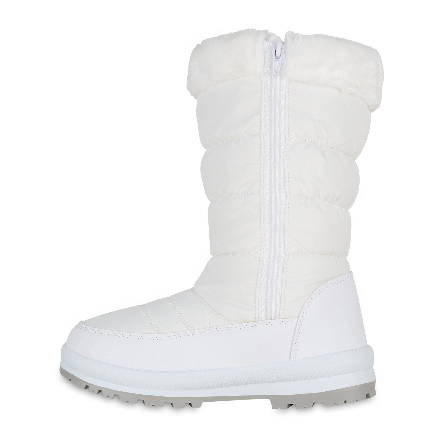 VAN HILL 838196 Winterstiefel Damen Warm Gefütterte Winterstiefel Stiefel Bequeme Outdoor