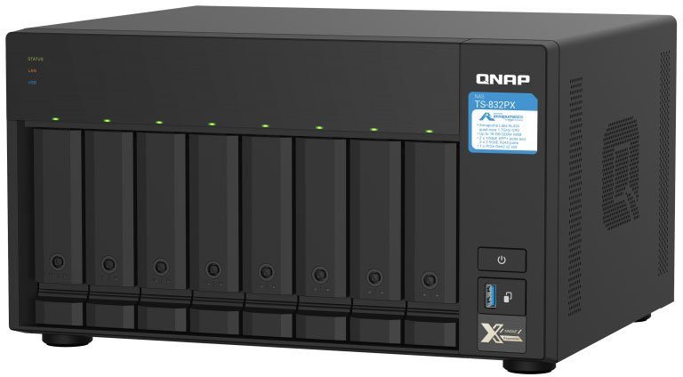 QNAP TS-832PX-4G NAS-Gehäuse
