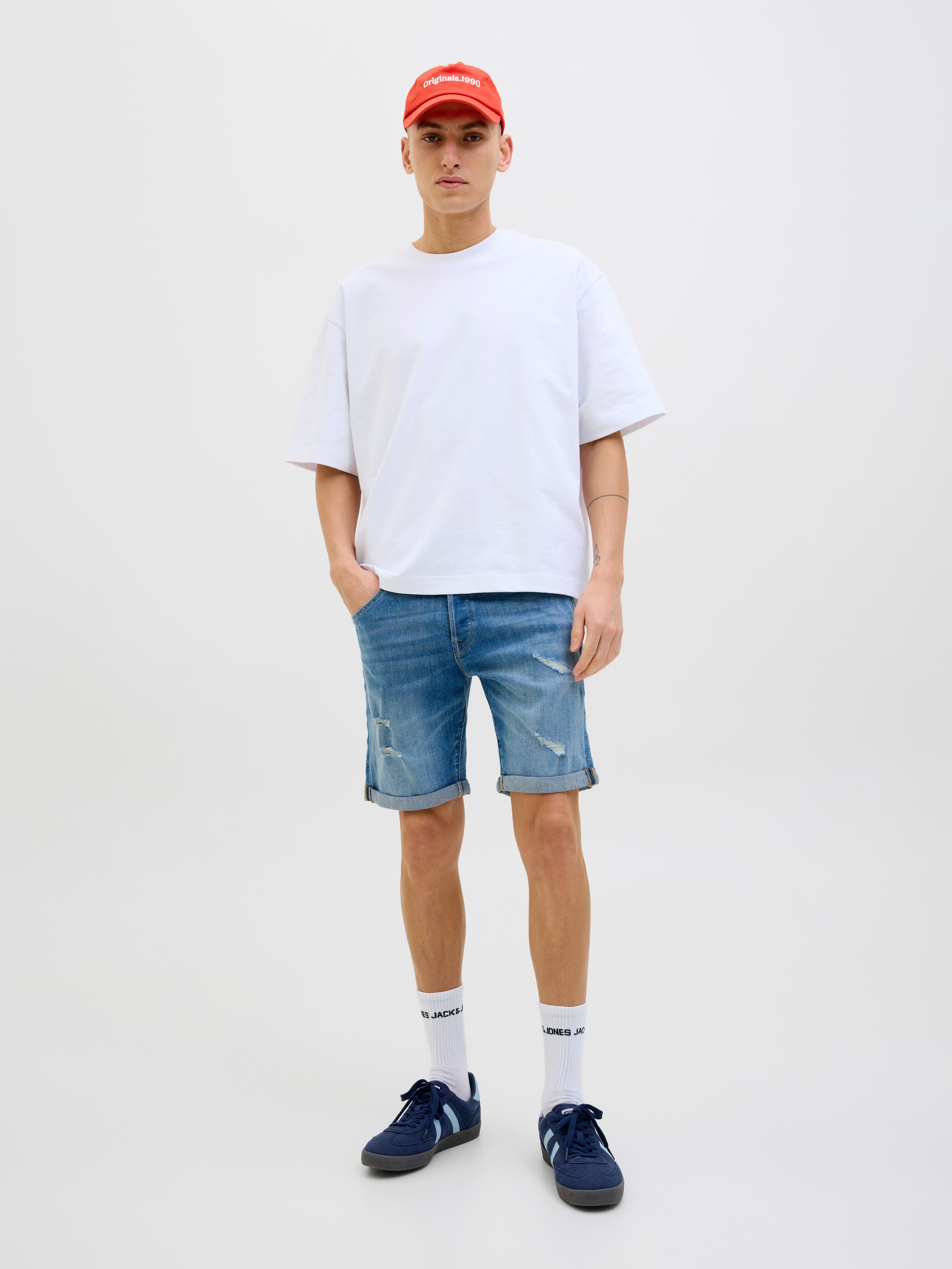 Jack & Jones Shorts JJIRICK JJFOX SHORTS CB 310 SN im Four-Pocket Style günstig online kaufen