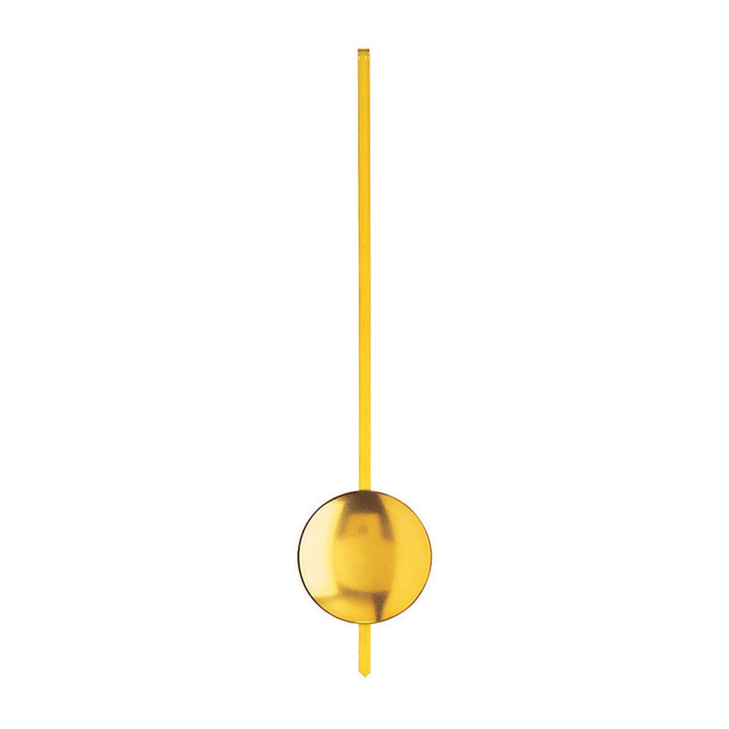 Selva Technik Wanduhr Schottenwerkpendel gelb L:260mm günstig online kaufen