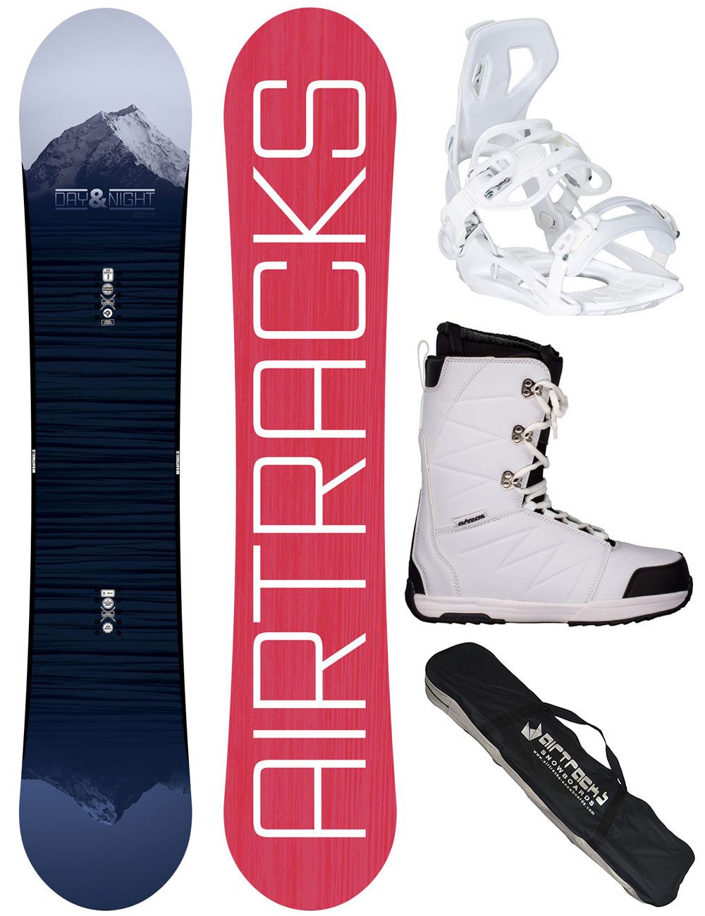 Snowboard Damen Snowboard Set Day & Night Rocker »Mod. 25/26