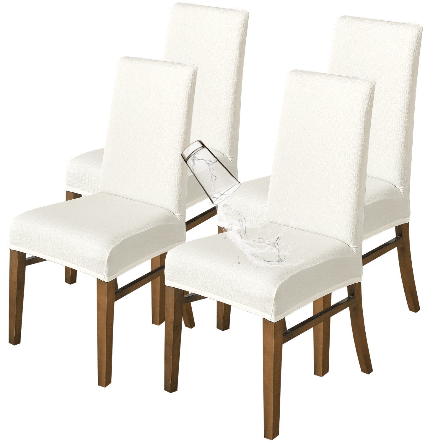 BYSURE Stuhlhusse, Stuhlbezug Hussen für Esszimmer günstig online kaufen