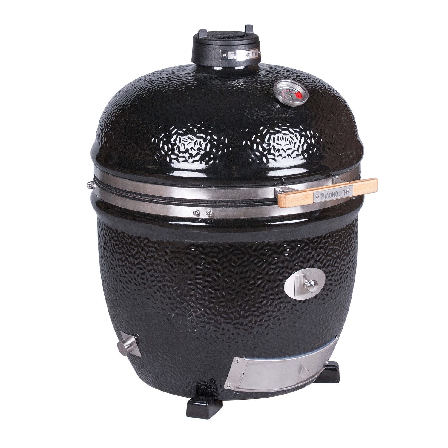 MONOLITH Keramikgrill MONOLITH LeCHEF Keramikgrill PRO-Serie 2.0 Schwarz