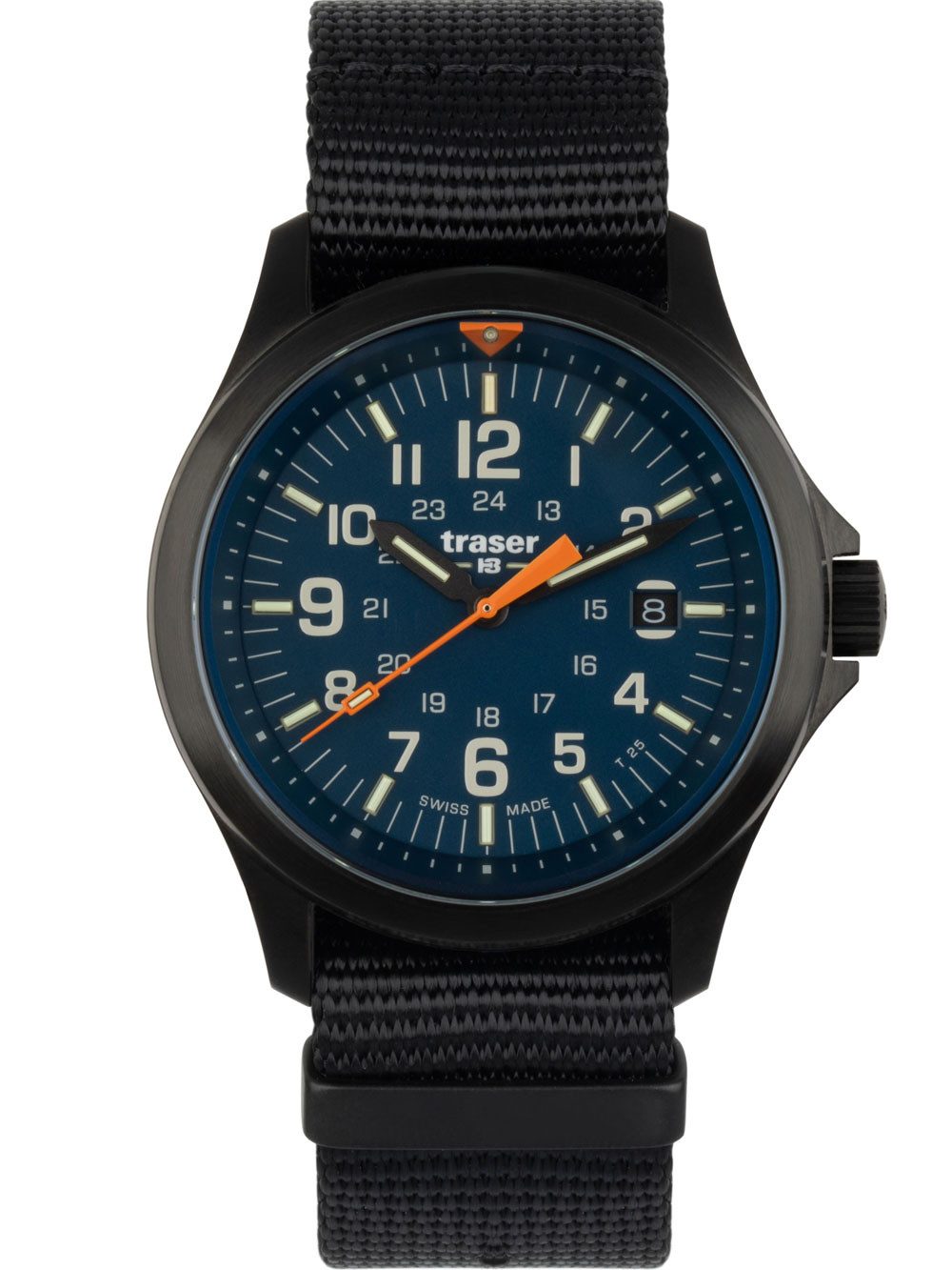 Quarzuhr Traser H3 111069 Herrenuhr P67 Officer Pro Blue 42mm 10ATM Traser H3 111069 Herrenuhr P67 Officer Pro Blue 42mm 10ATM
