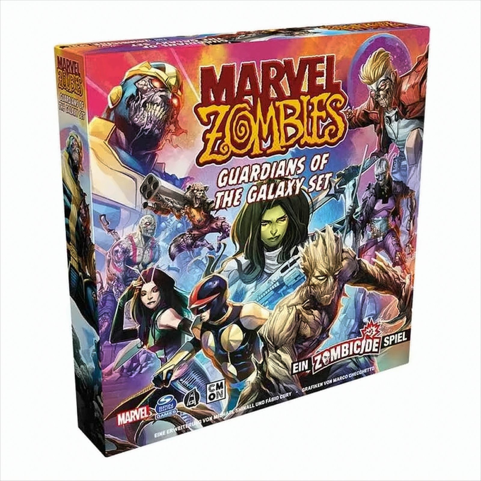Asmodee Spiel Marvel Zombies: Guardians of the Galaxy Set DE