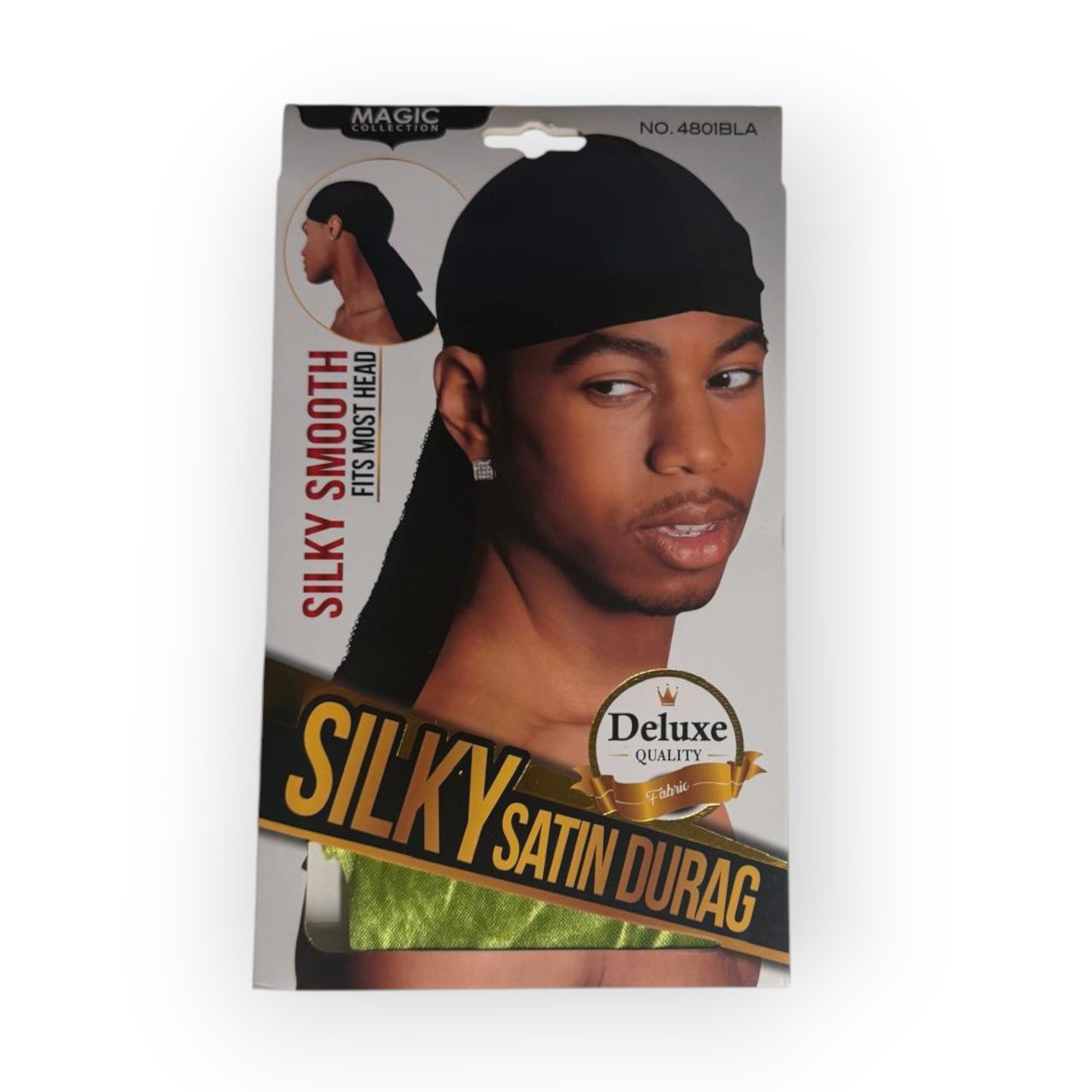 magic Kopftuch Seidiger Satin-Durag in Deluxe-Qualität