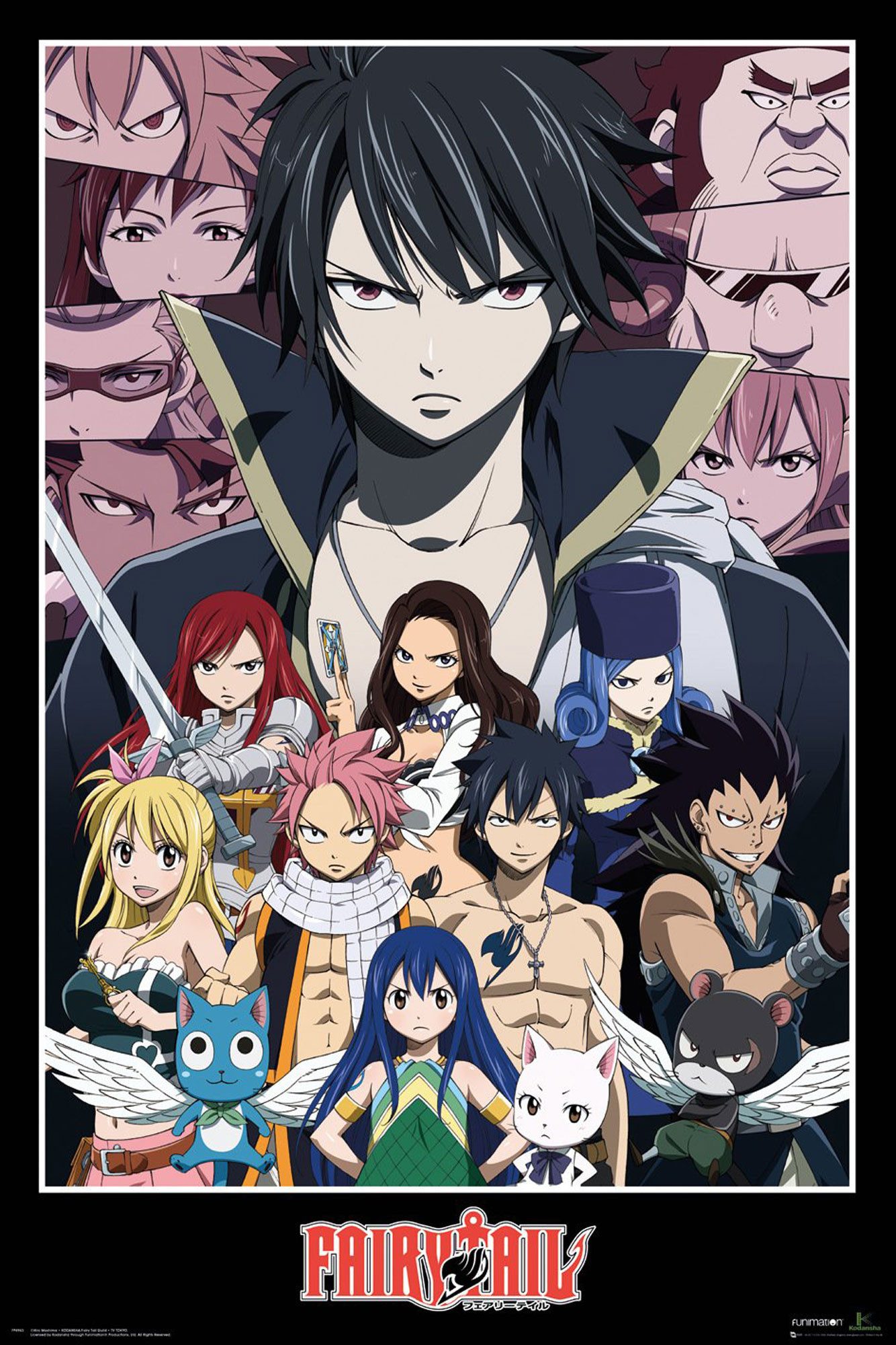 Poster Fairy Tail - Плакат - Group