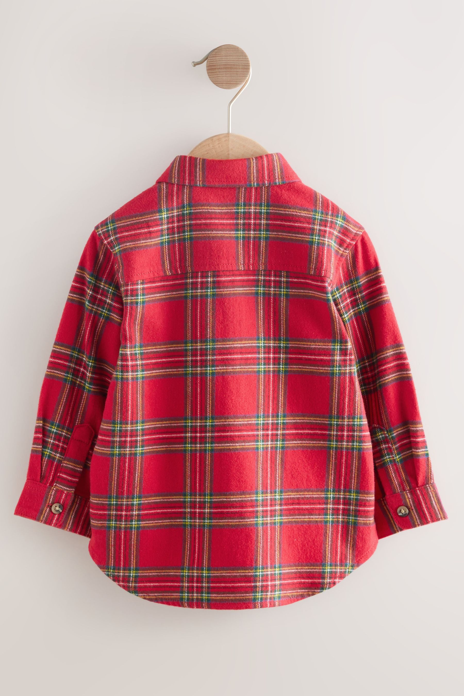 Next Langarmhemd Karertes Langarmhemd, Weihnachten (1-tlg) günstig online kaufen