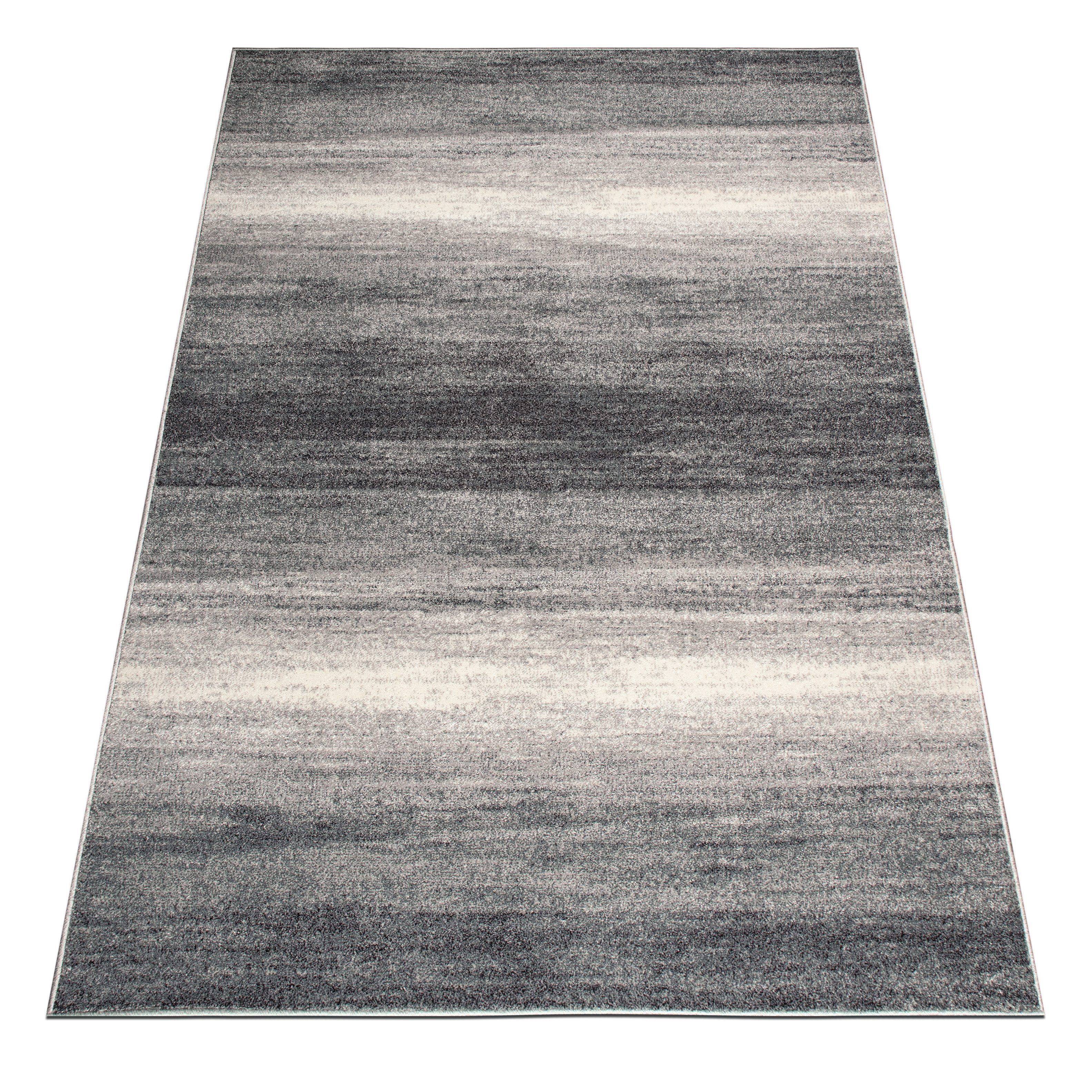 oKu-Tex Teppich Wohnzimmer, MERCUR meliert, weicher Kruzflor, langlebig, pf günstig online kaufen