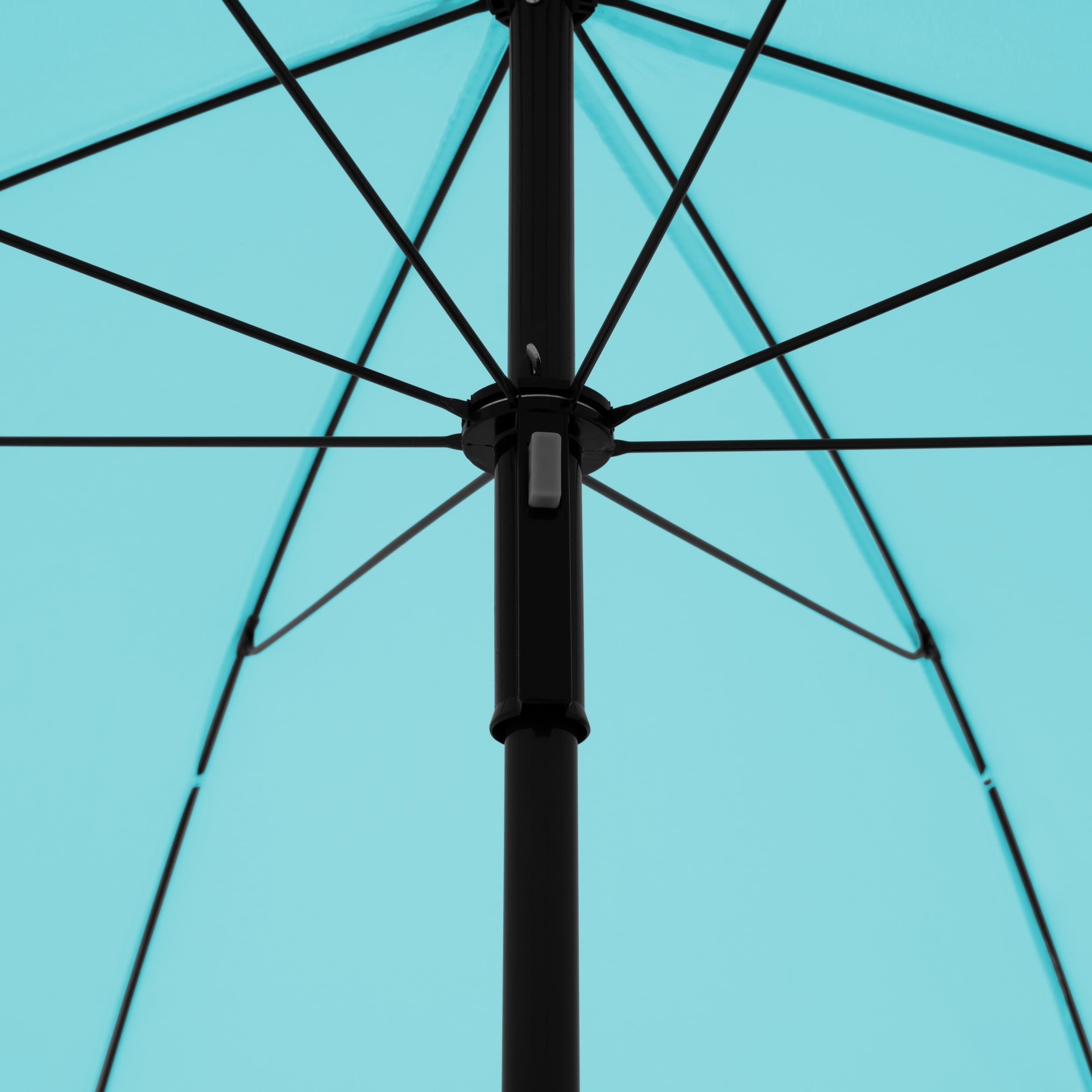 derby Balkonschirm Derby Strandschirm ca. 180cm hellblau, Gest. anthrazit 19/22 mm