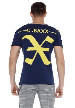 Cipo & Baxx T-Shirt im Relaxed-Fit