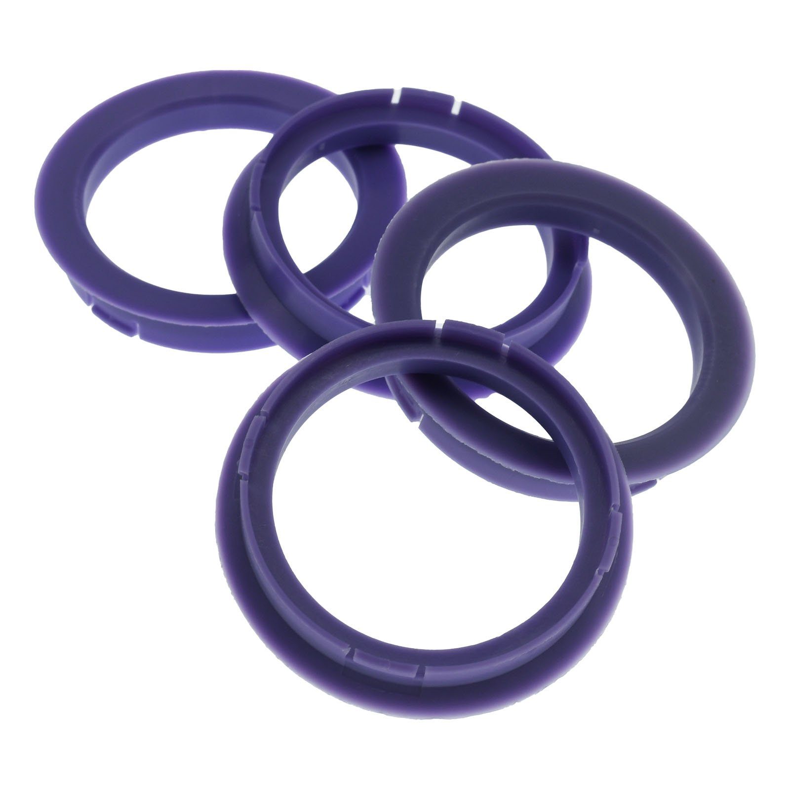 RKC Reifenstift 4x Zentrierringe Lila Felgen Ringe Made in Germany, Maße: 72,5 x 60,1 mm