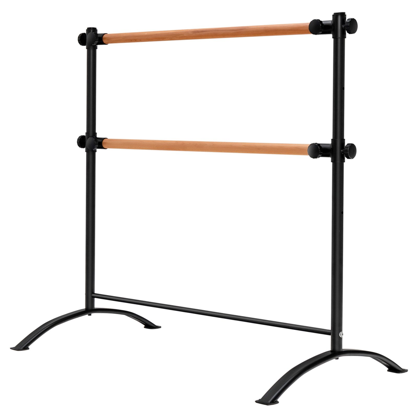 COSTWAY Ballettstange 120cm Ballet Bar, 4 stufig höhenverstellbar
