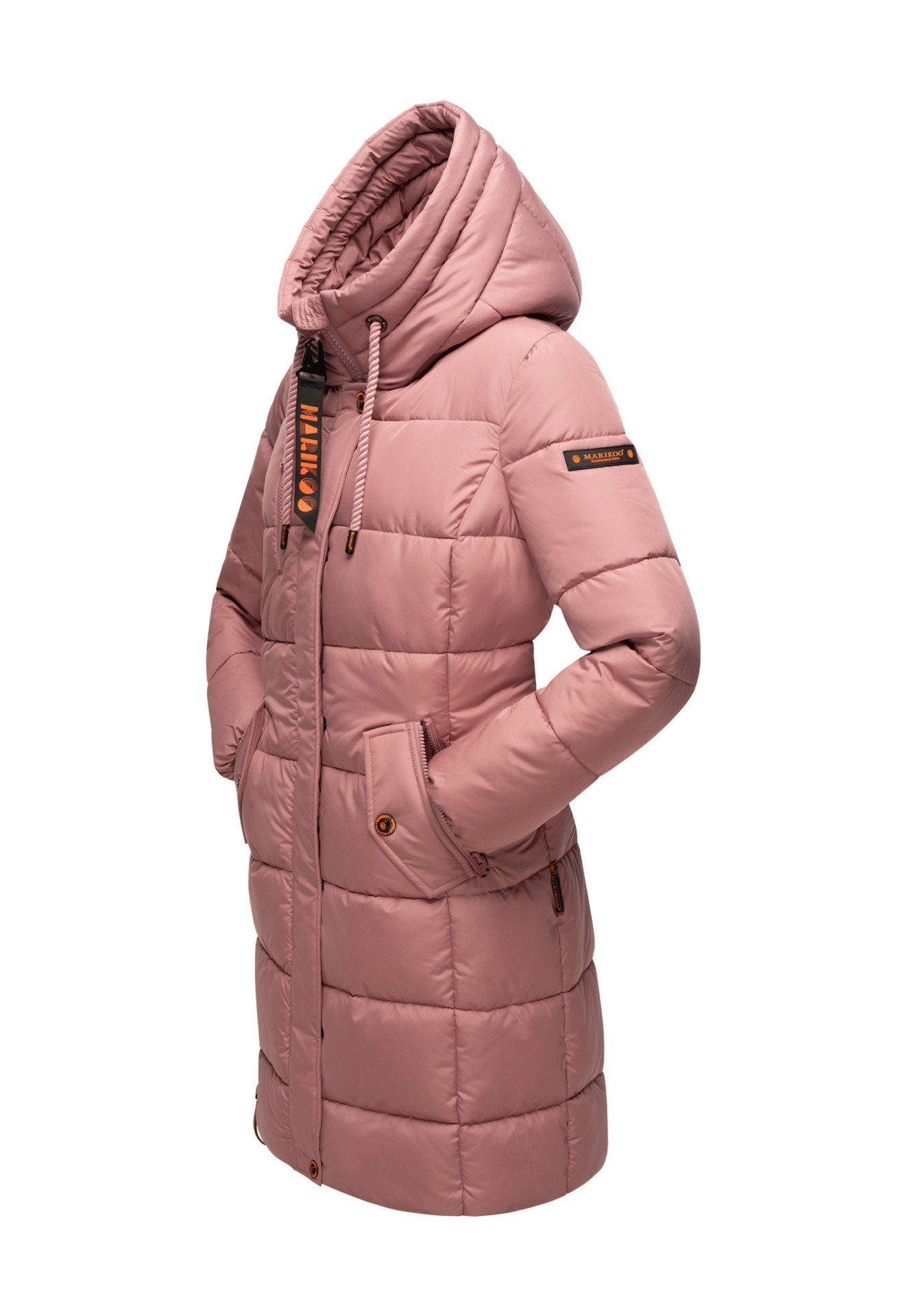 Marikoo Outdoorjacke mit einer großen Kapuze – Bild 4 von 5