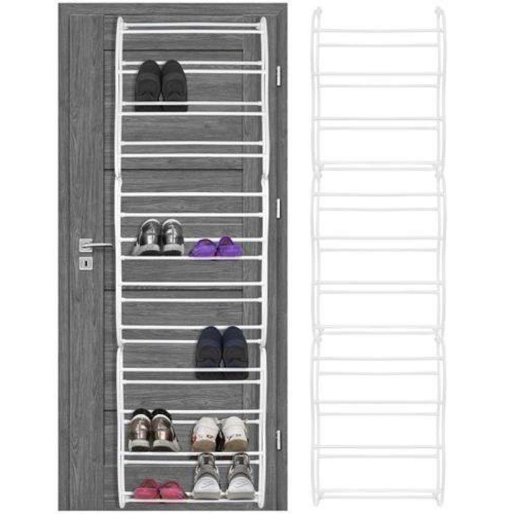 Ruhhy Wandhängeschrank Türregal für 36 Paar Schuhe, Türregal Schuhhänger, Schuhregal für die Tür