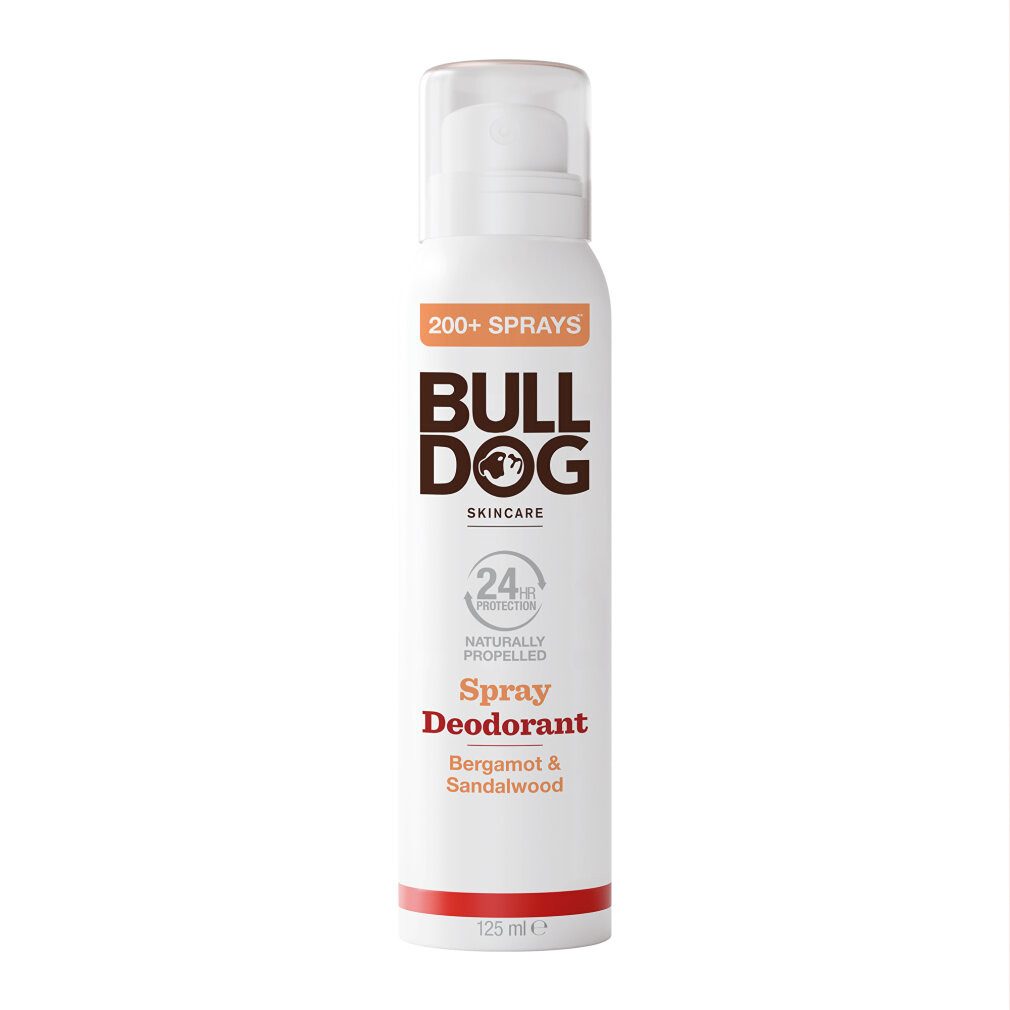 Bulldog Deo-Spray Deodorant spray Bergamot & Sandalwood (Deodorant Spray) 125 ml