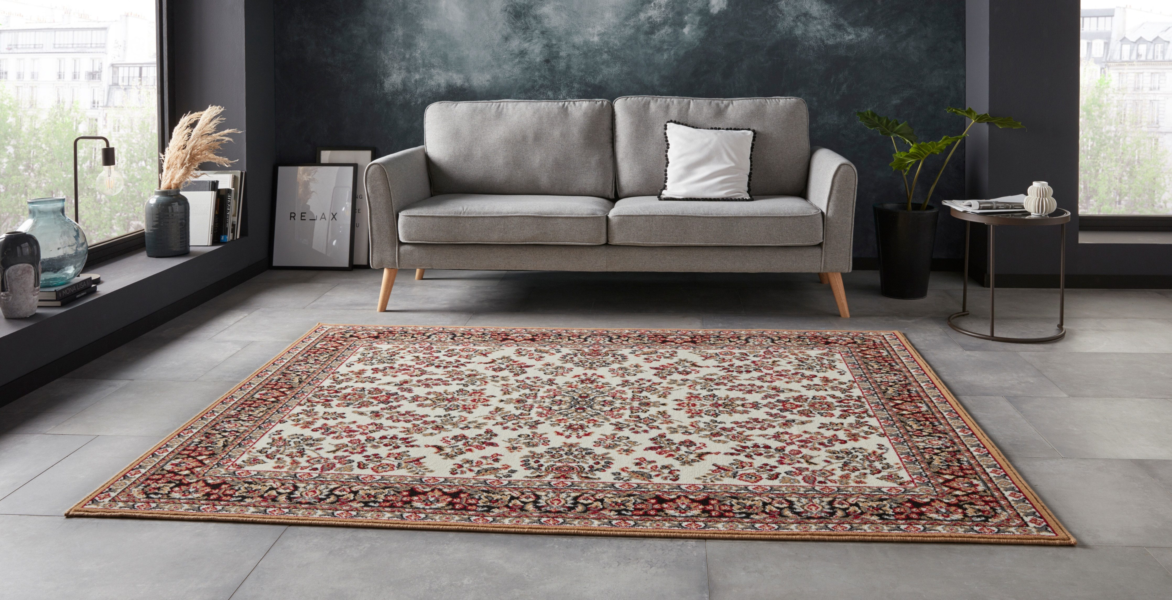 HANSE Home Teppich Halton, rechteckig, Höhe: 8 mm, Kurzflor, Orient-Optik, günstig online kaufen