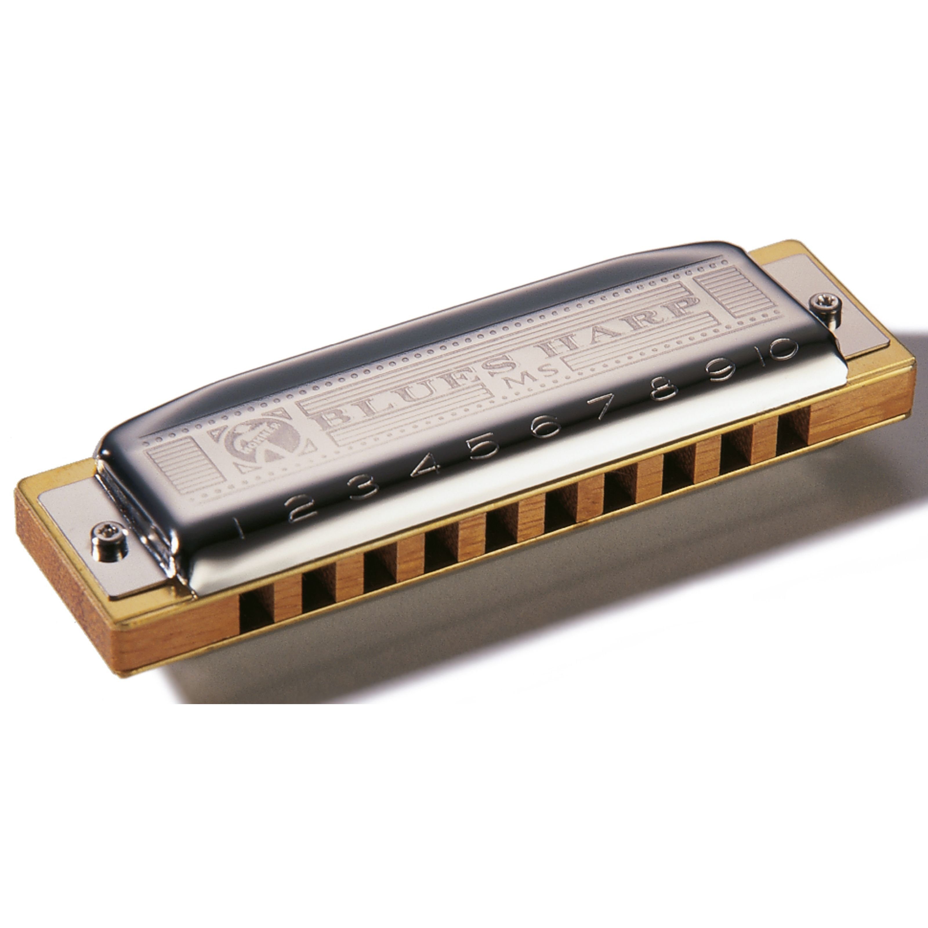 Hohner Mundharmonika, Blues Harp F MS - Diatonische Mundharmonika