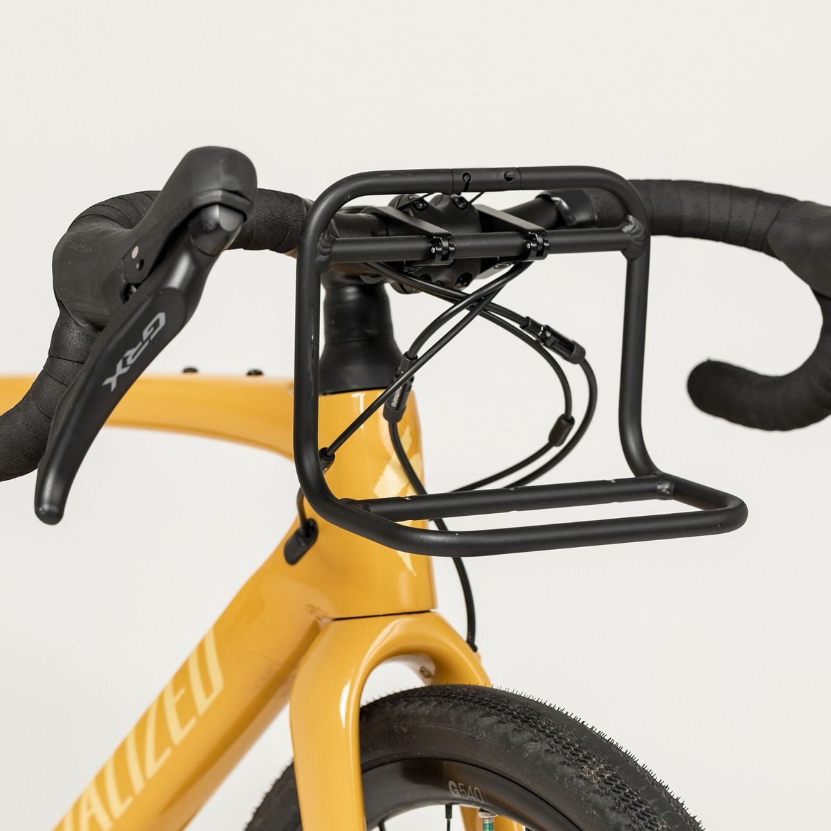 Fjällräven Fahrradtasche Hoja Handlebar Rack, Leichtes und robustes Aluminiumgestell für sicheren Transport von