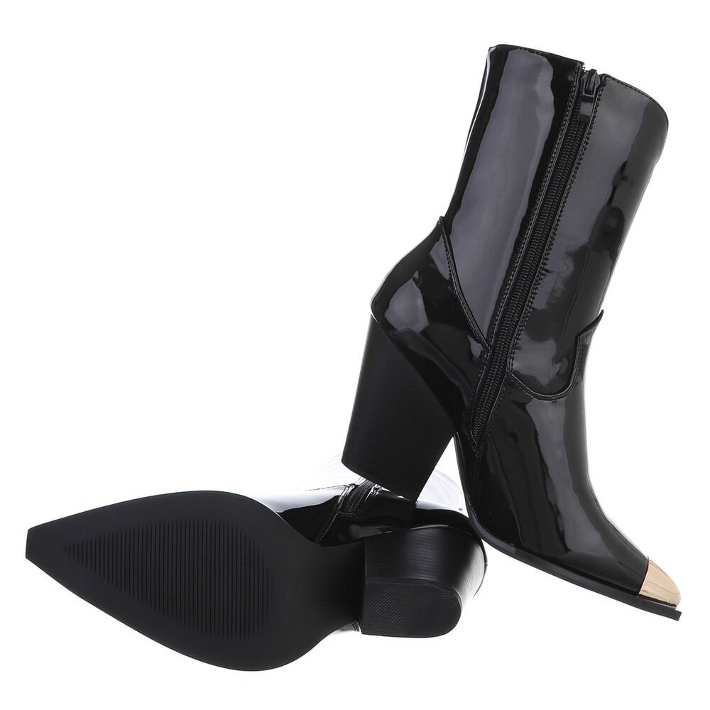 Ital-Design Damen Cowboyboots Western Westernstiefelette (80951234) Blockab günstig online kaufen