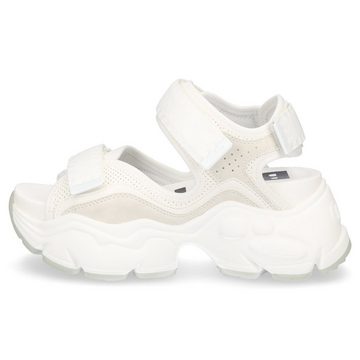 Buffalo Buffalo Damen Plateau Sandale Binary creme weiß Sandale