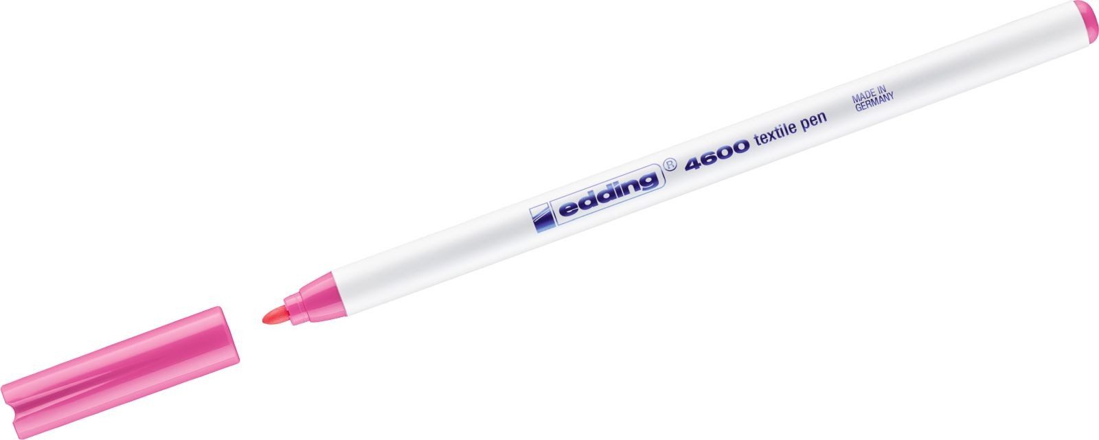 edding Filzstift Textilpen edding 4600 Rundspitze 1mm rosa