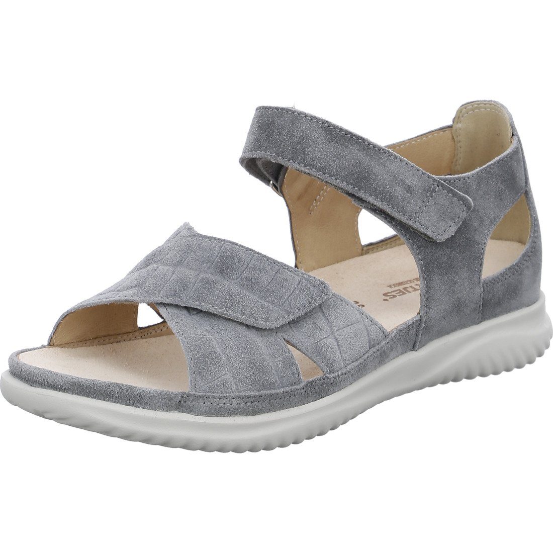 Hartjes Hartjes Schuhe, Sandalette Breeze - Velours Sandalette grau 045743 | Sandaletten