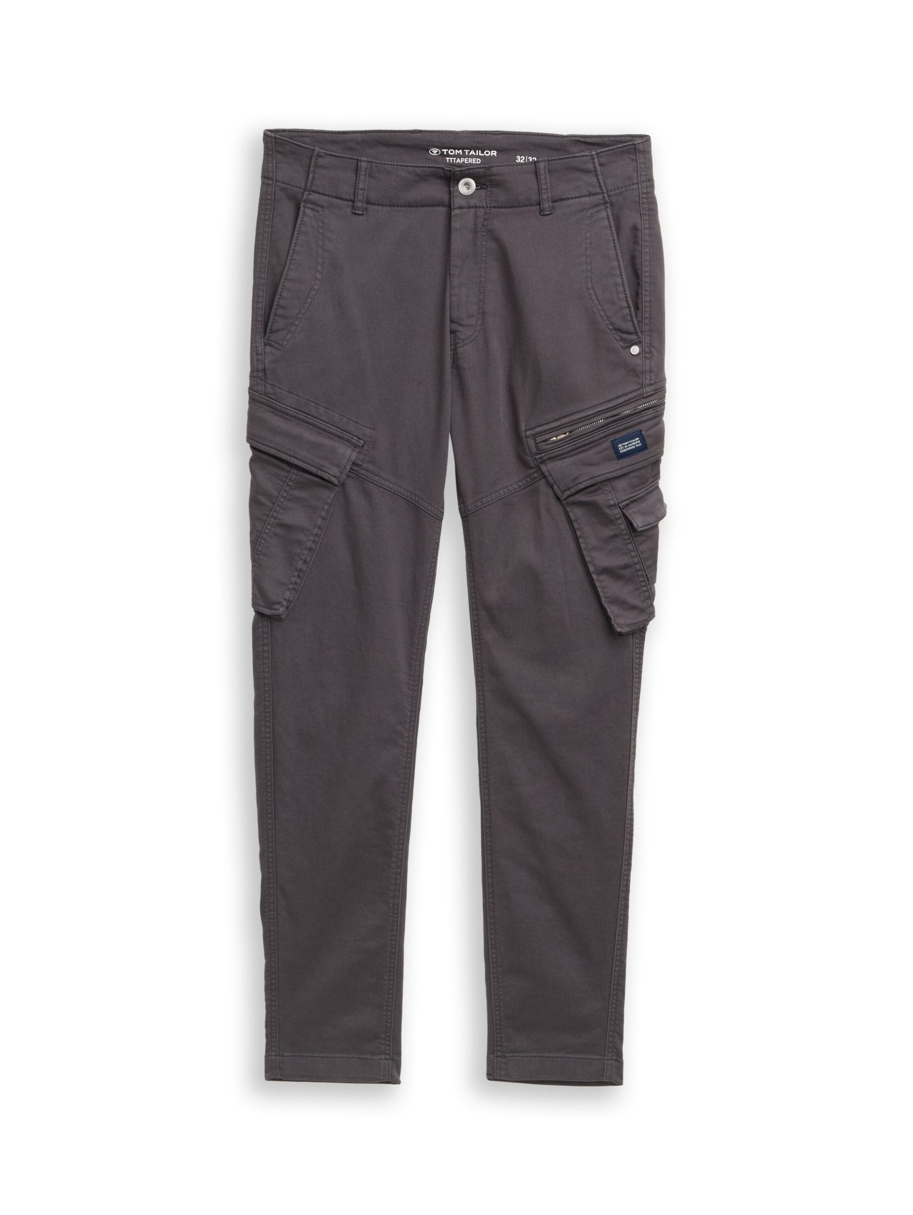 TOM TAILOR Bermudas tapered sweat cargo