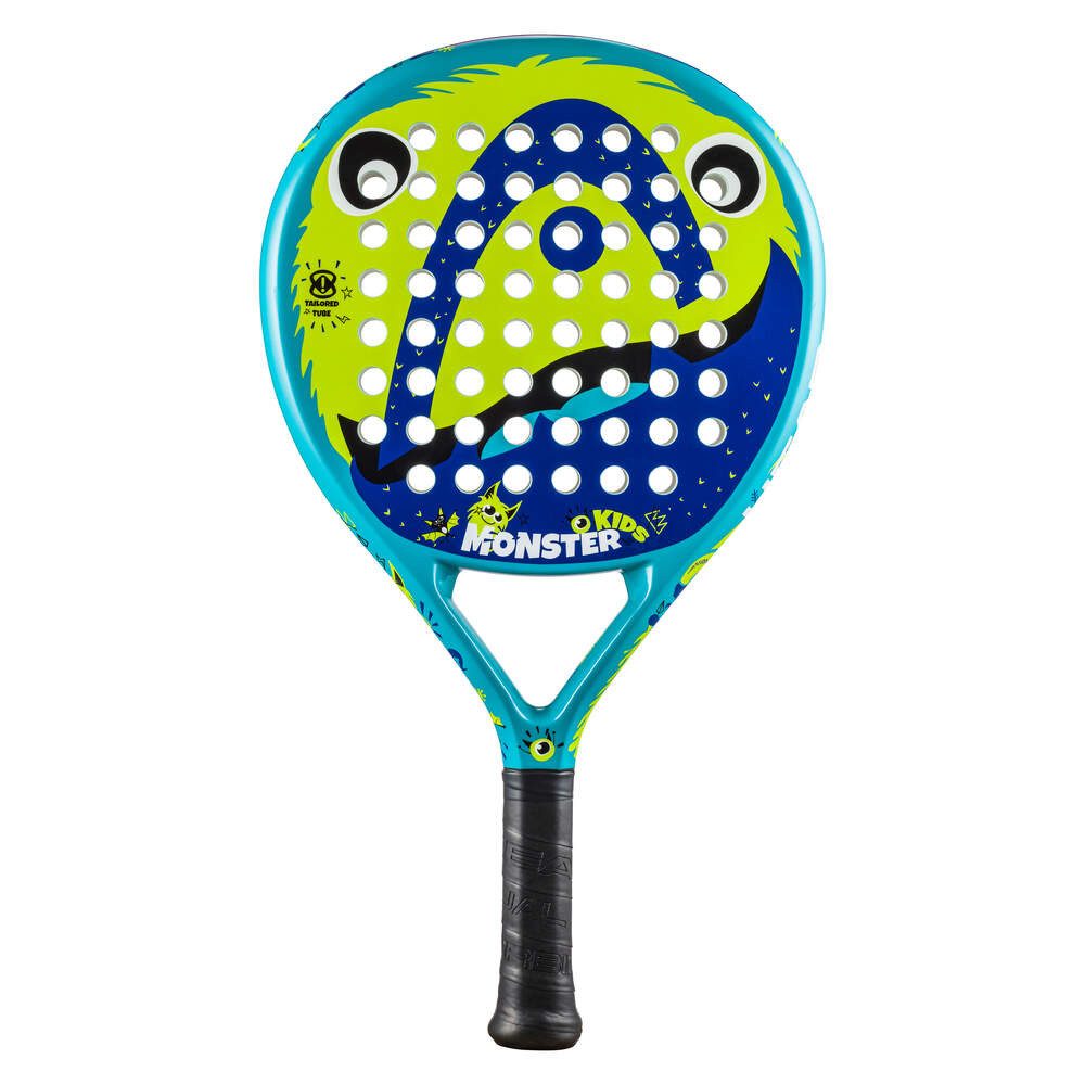 Head Padelschläger Monster Kids 300g/Rund tealblau/lime – Bild 3 von 3
