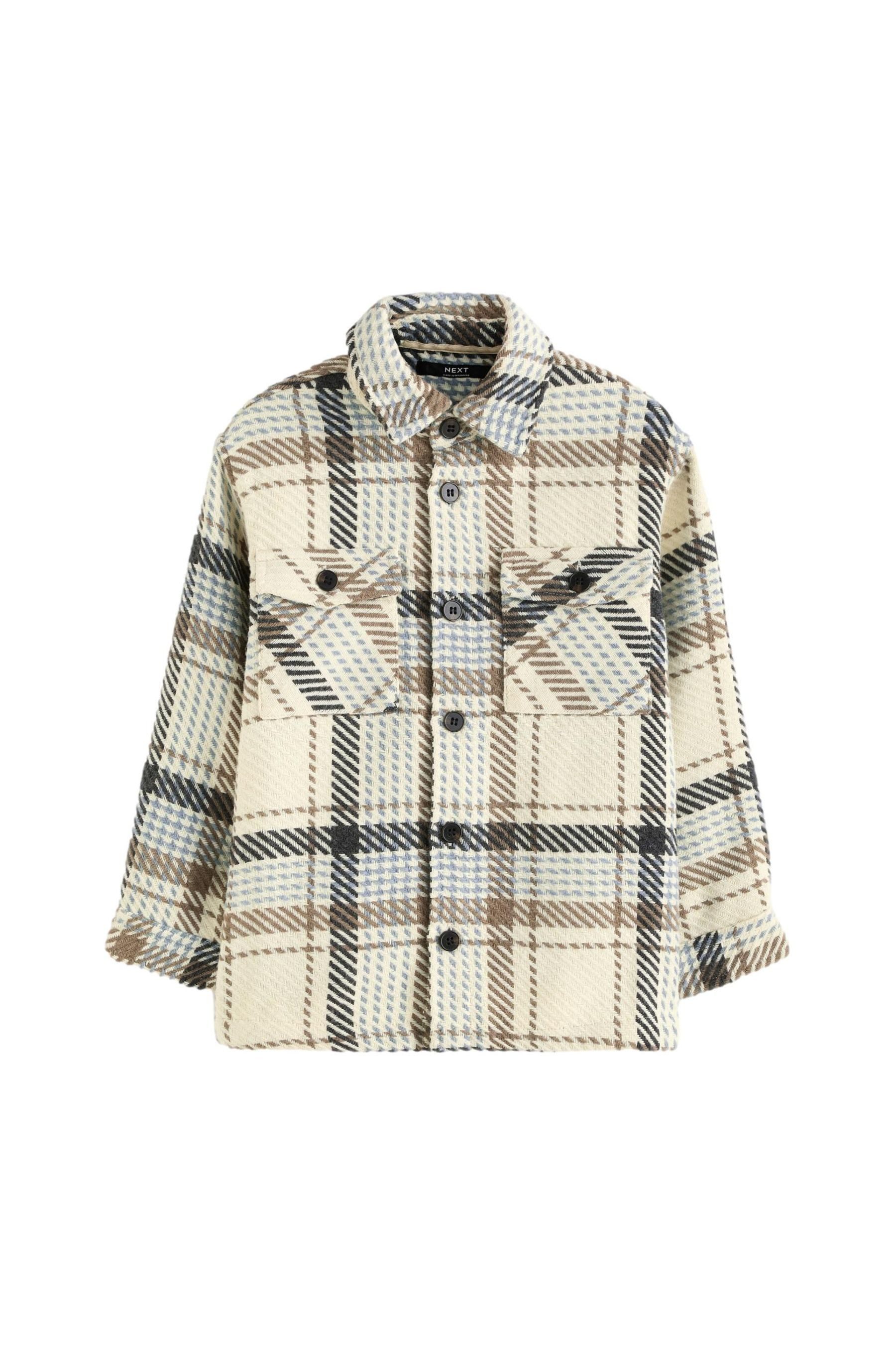 Next Kapuzenhemd Karierte Hemdjacke mit Kapuze günstig online kaufen
