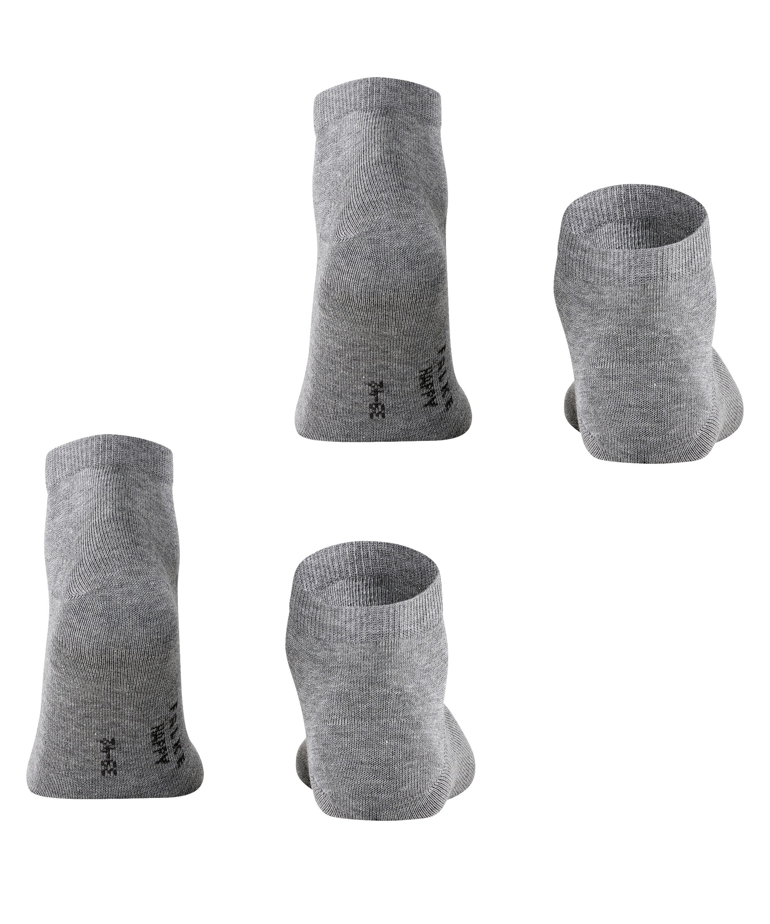 FALKE Sneakersocken FALKE Happy 2-Pack Herren (2-Paar) Set aus 2 Paar Baumwollsneakern – Bild 3 von 5