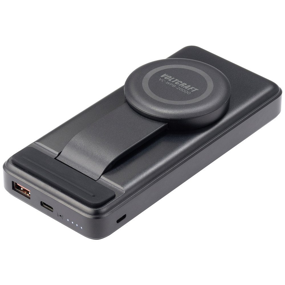 VOLTCRAFT VC-WPB-20000 Wireless Powerbank 20000 mAh Qi Wireless Chargi Powerbank