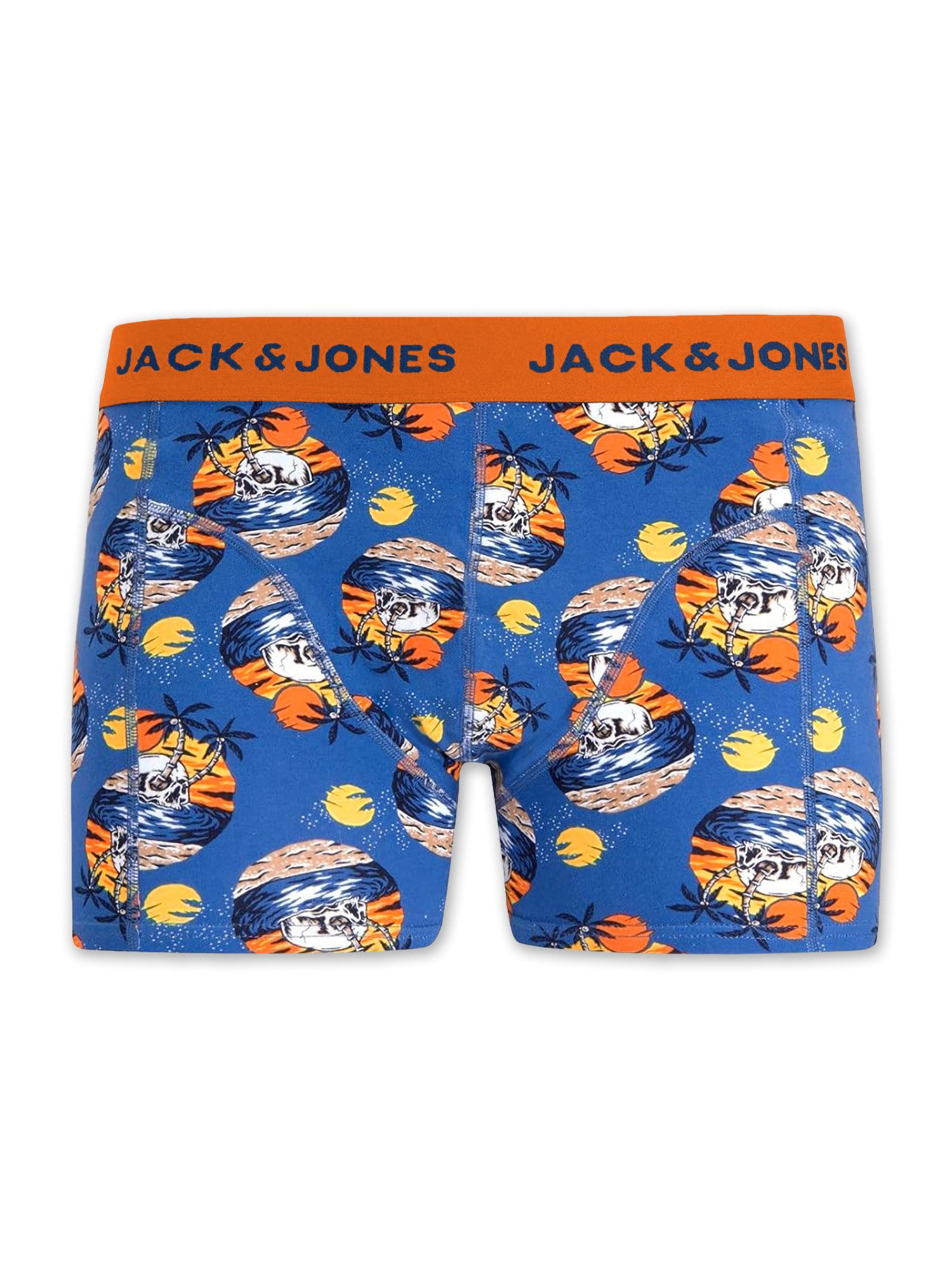 Jack & Jones Boxershorts Jacvel (5-St., 5er Pack) gute Passform durch elastische Baumwollqualität