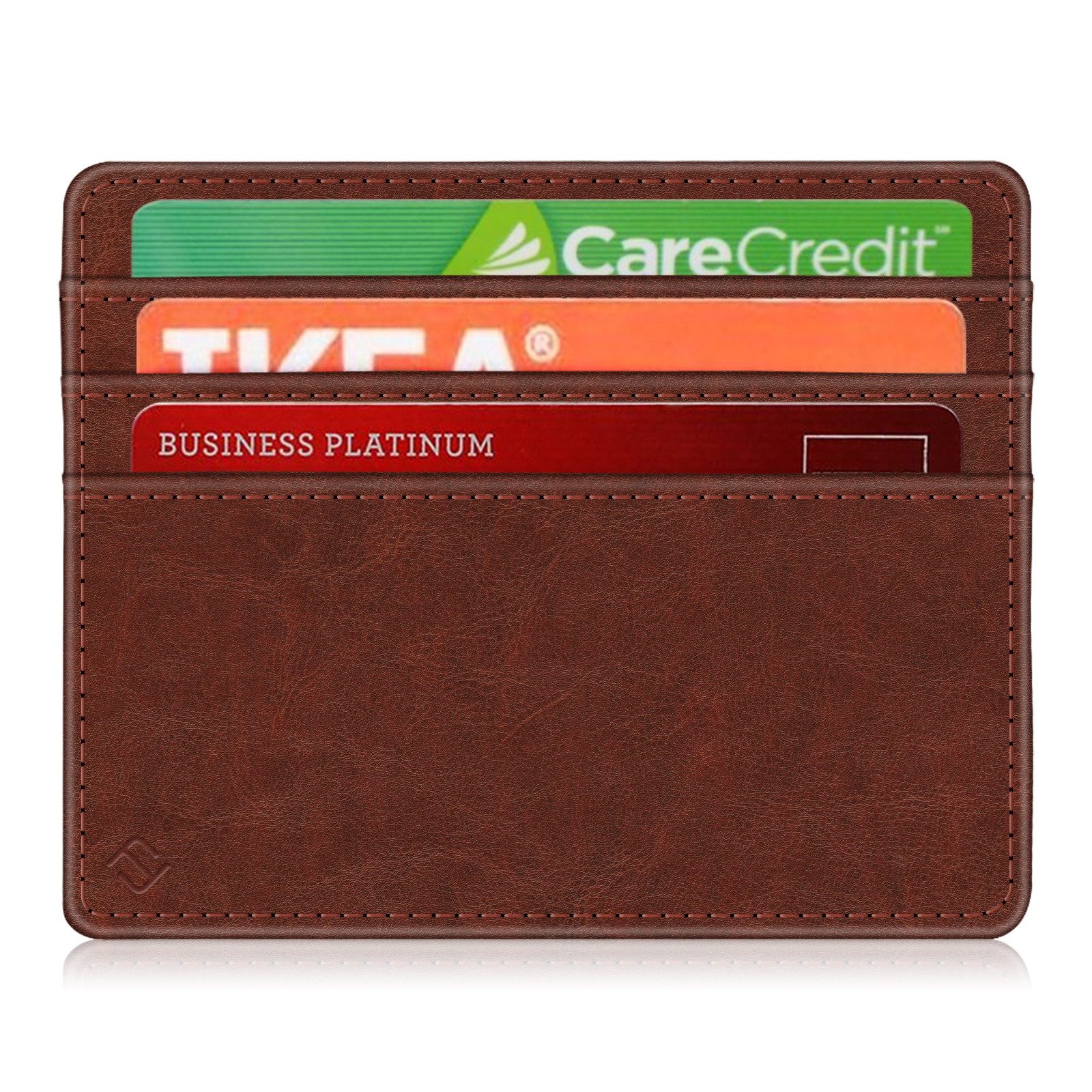 Fintie Mini Geldbörse Flache Kartenetui Ausweishülle, Premium Kunstleder RF günstig online kaufen