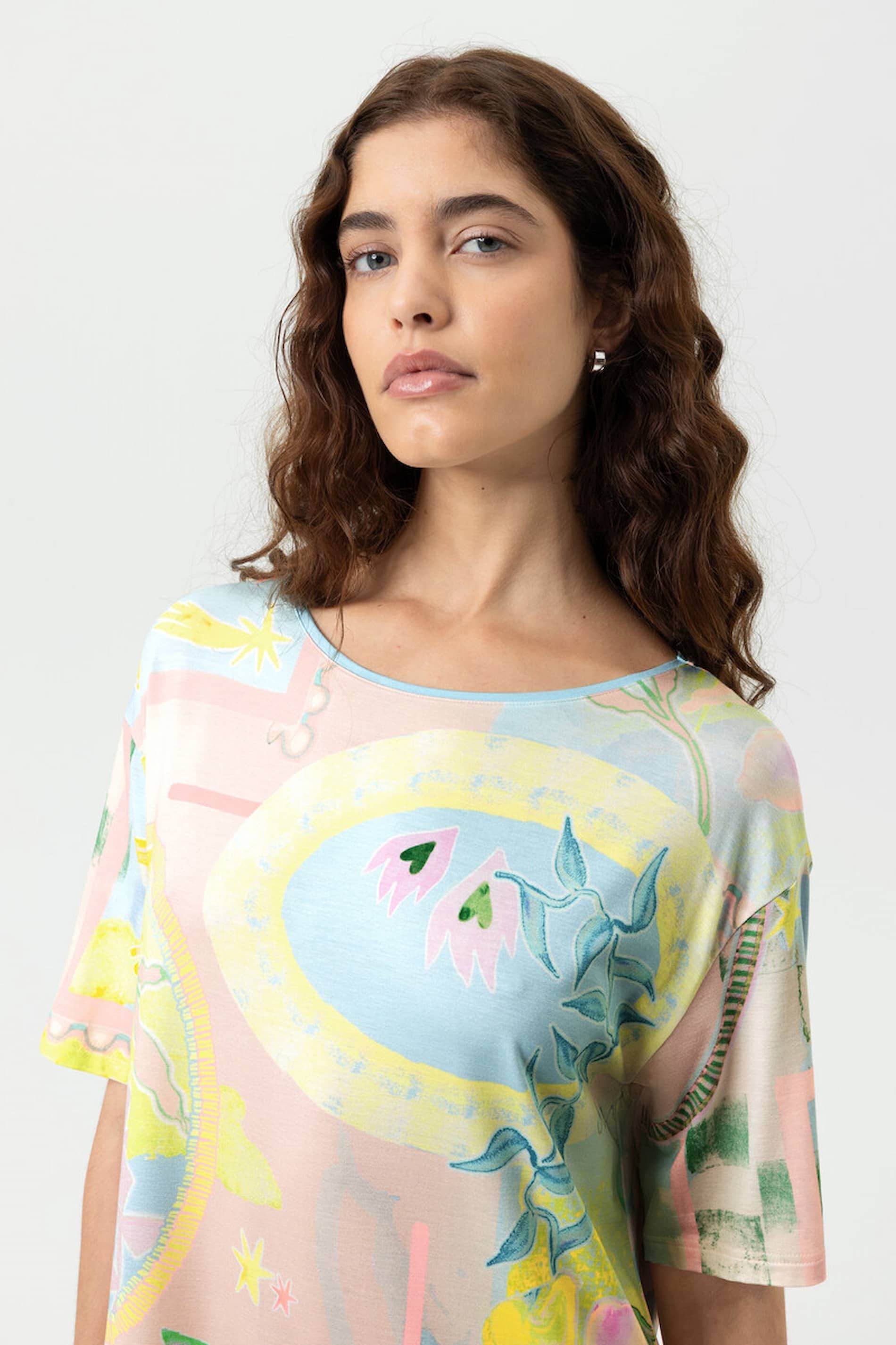 Mey T-Shirt Bigshirt kurzarm MYSTIC VOYAGE