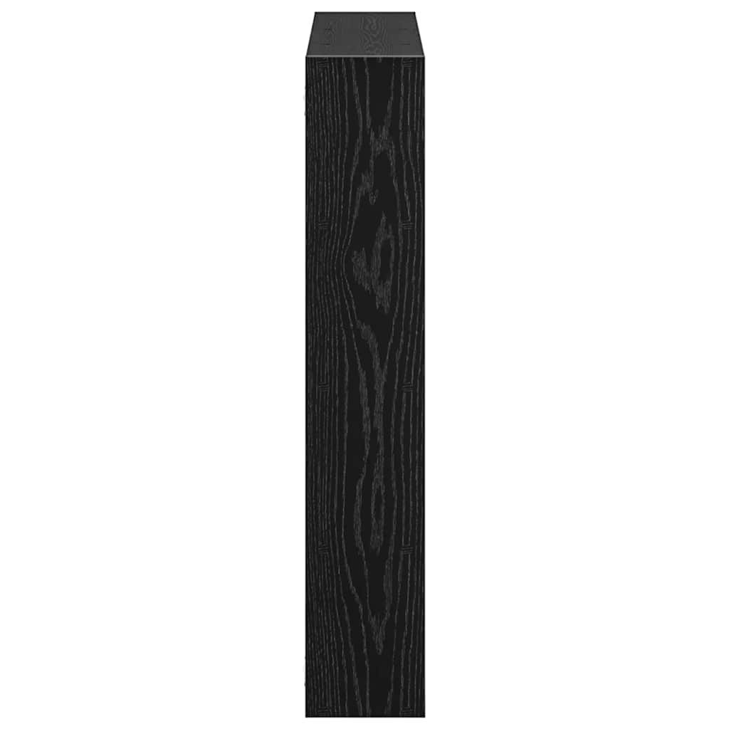 vidaXL Regal Würfelregal 12 Fächer Schwarz Holzwerkstoff, 1-tlg. – Bild 5 von 5